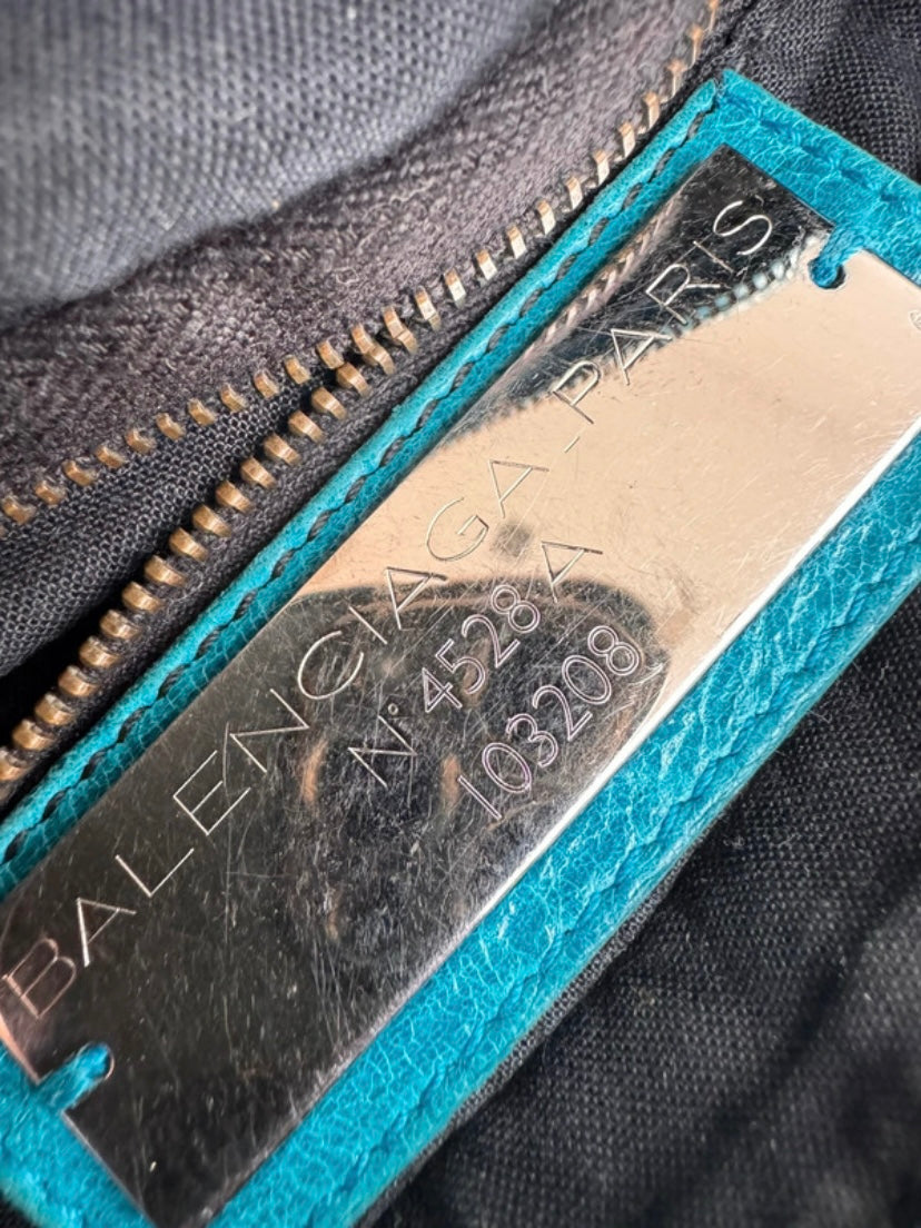 Balenciaga first turquoise ss 2005