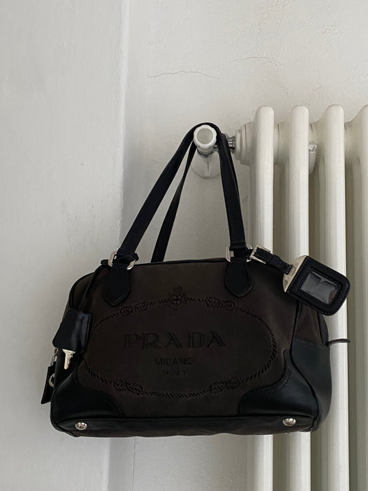 Prada bowling dark chocolate