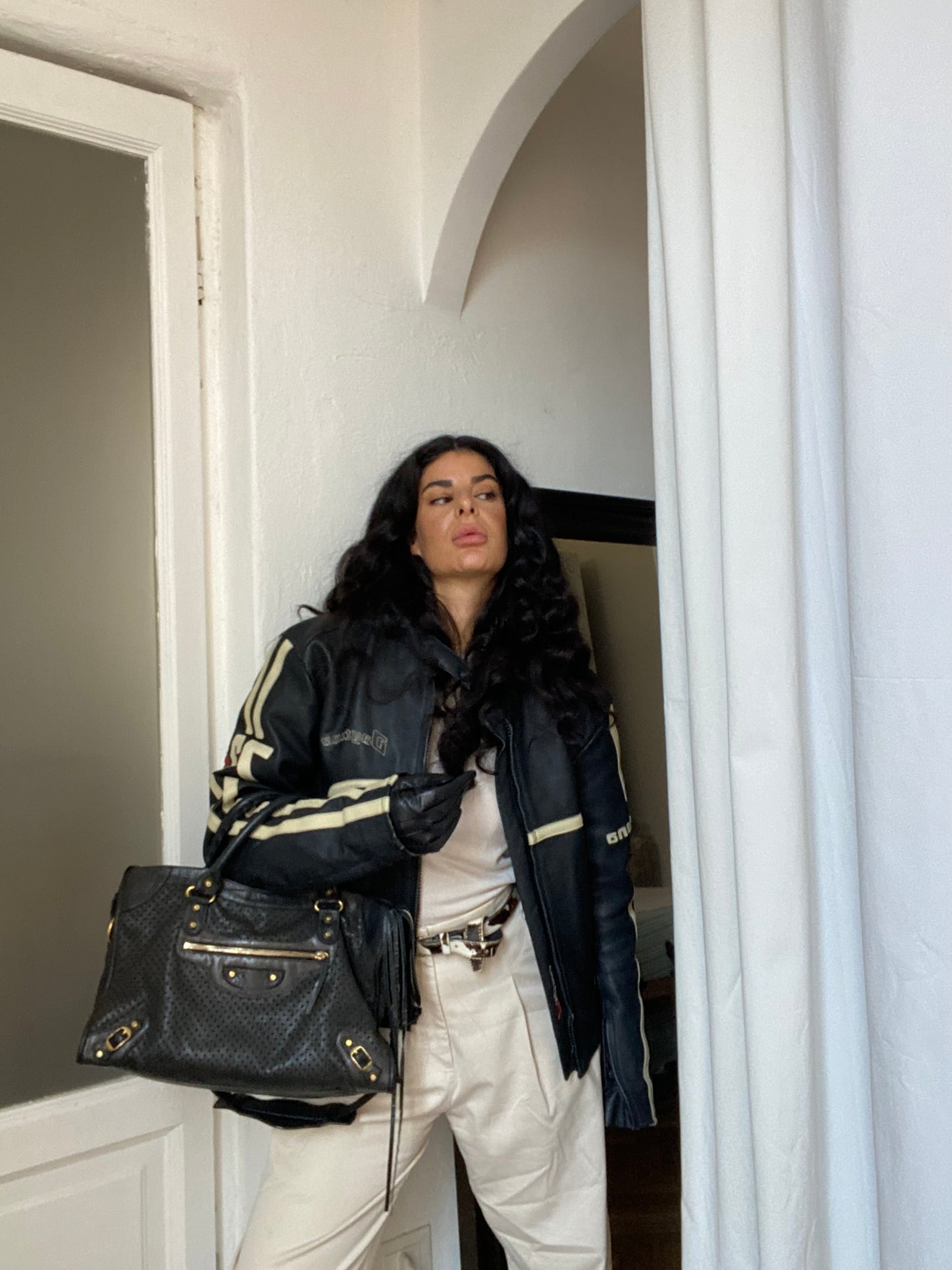 Balenciaga city perforated black 2010