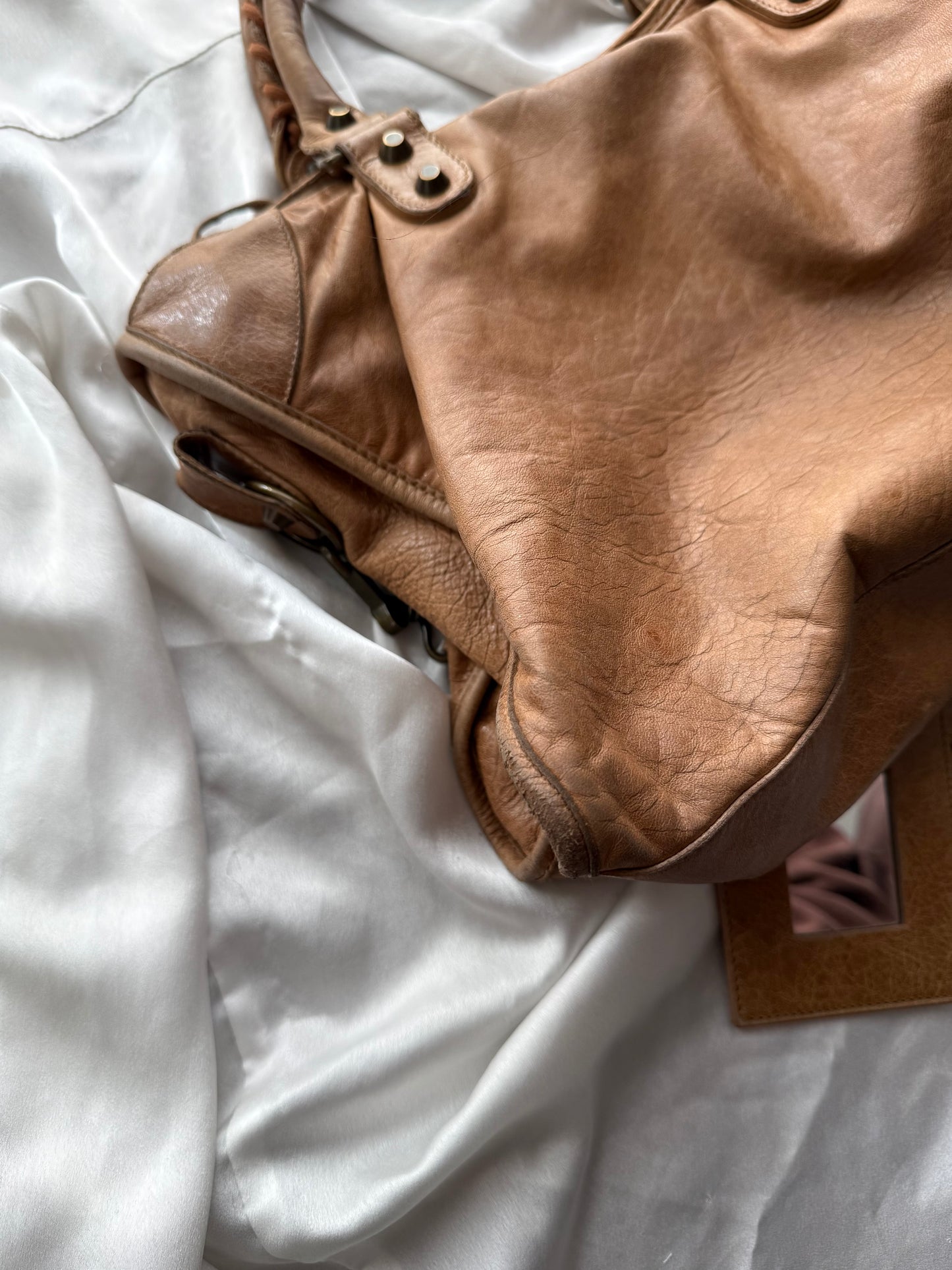 Balenciaga city caramel classic hw f/w 2005