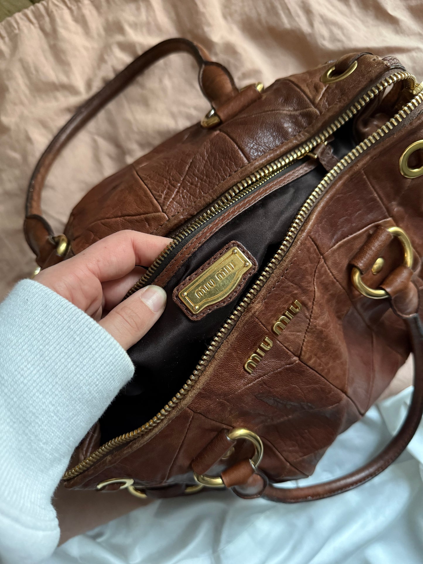 Miu miu grommet misura media