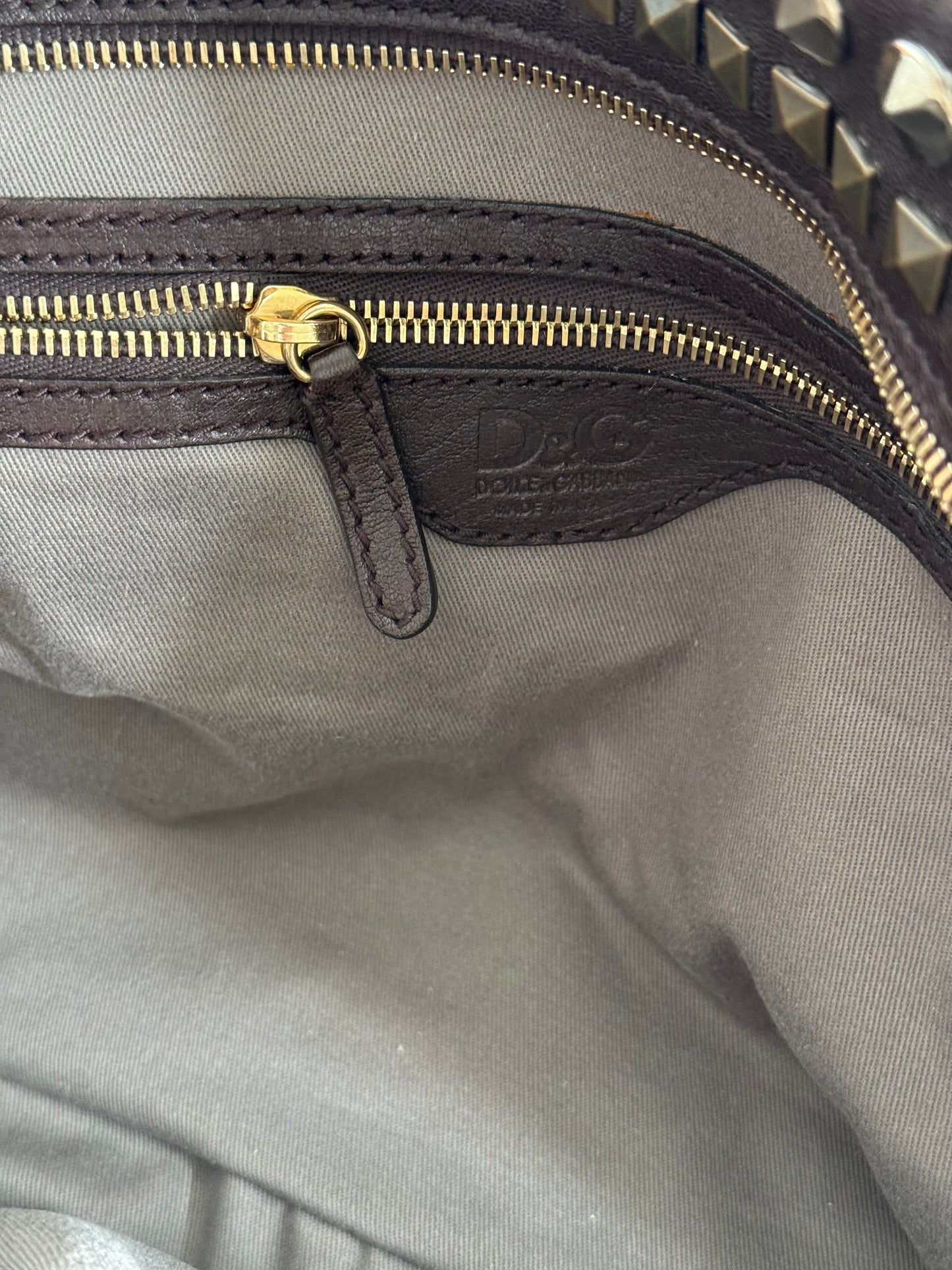 Dolce&Gabbana lily bag studs