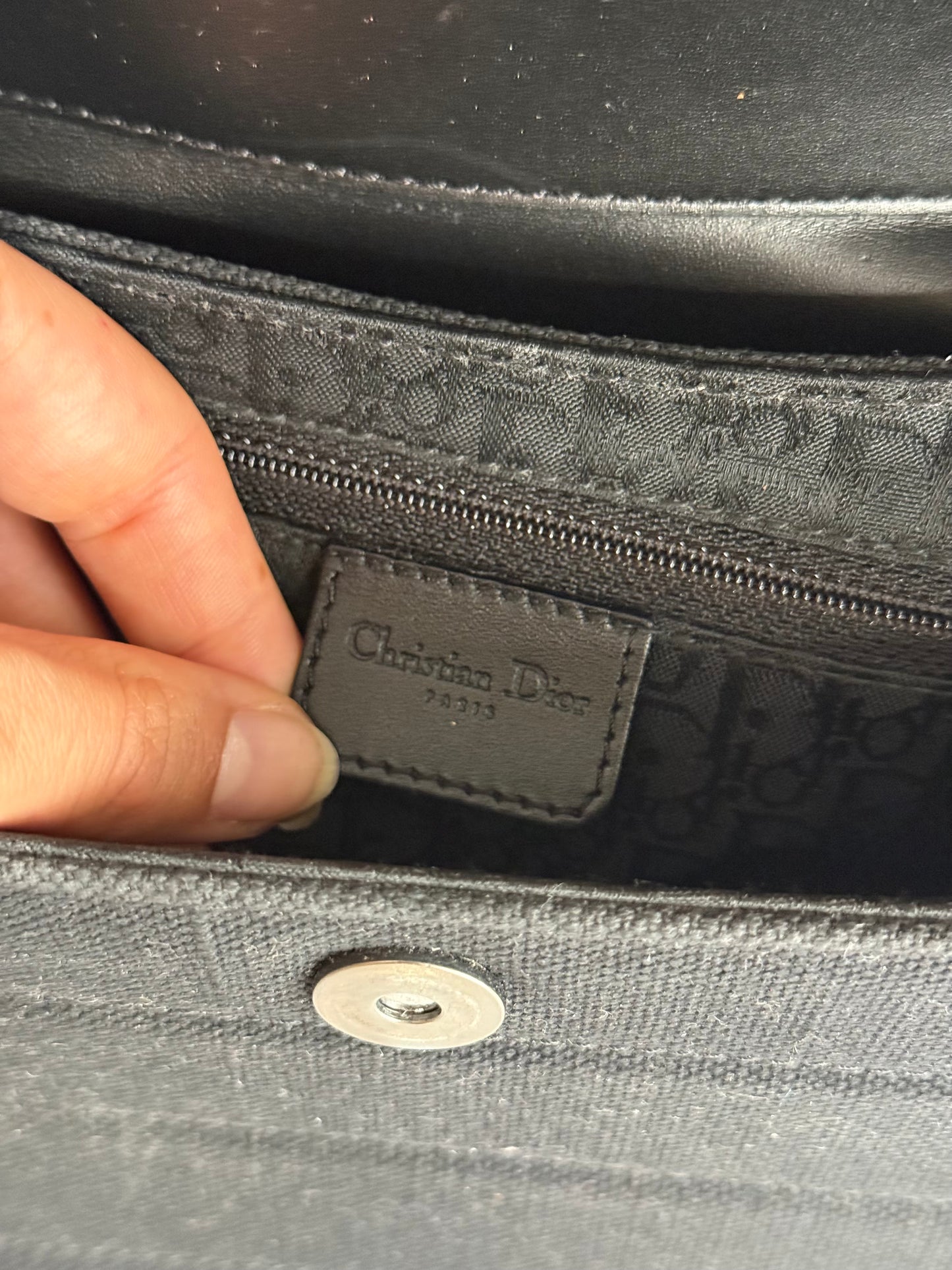 Dior columbus multipocket black monogram