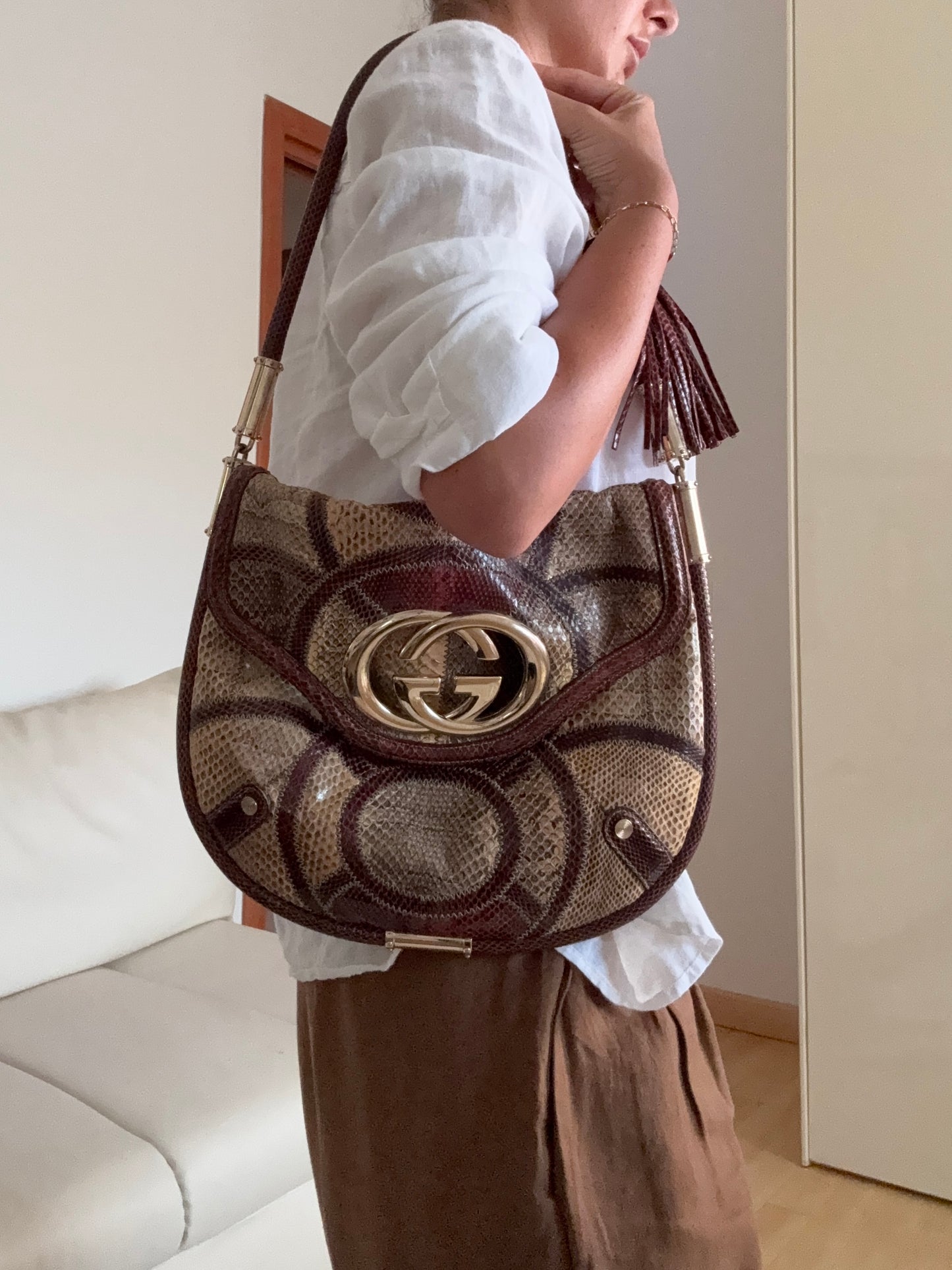 Gucci Britt pitone