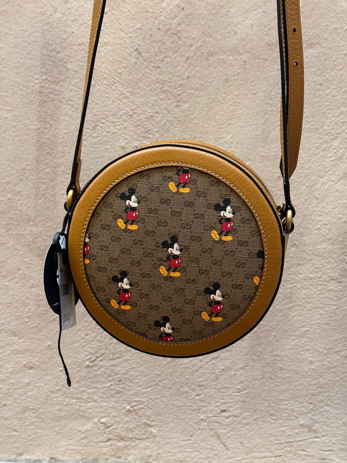 Gucci x Disney Borsa Tonda Monogram Topolino