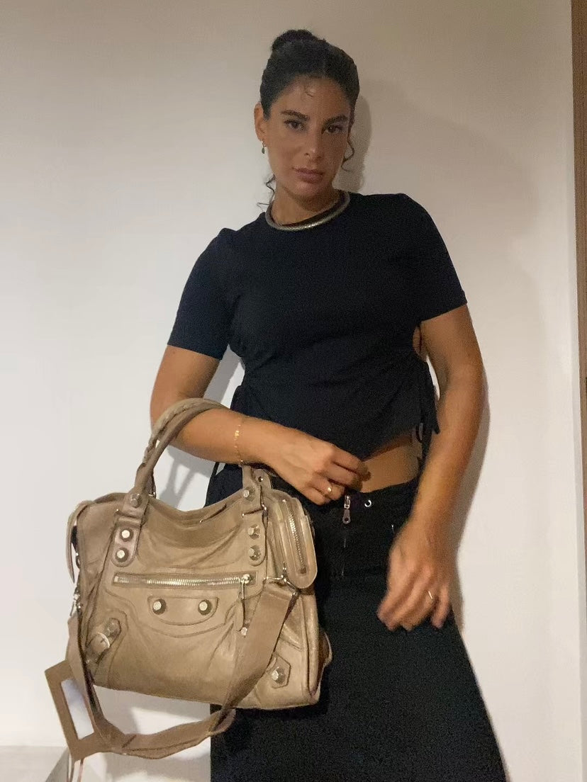 Balenciaga city seigle giant hw silver f/w 2010