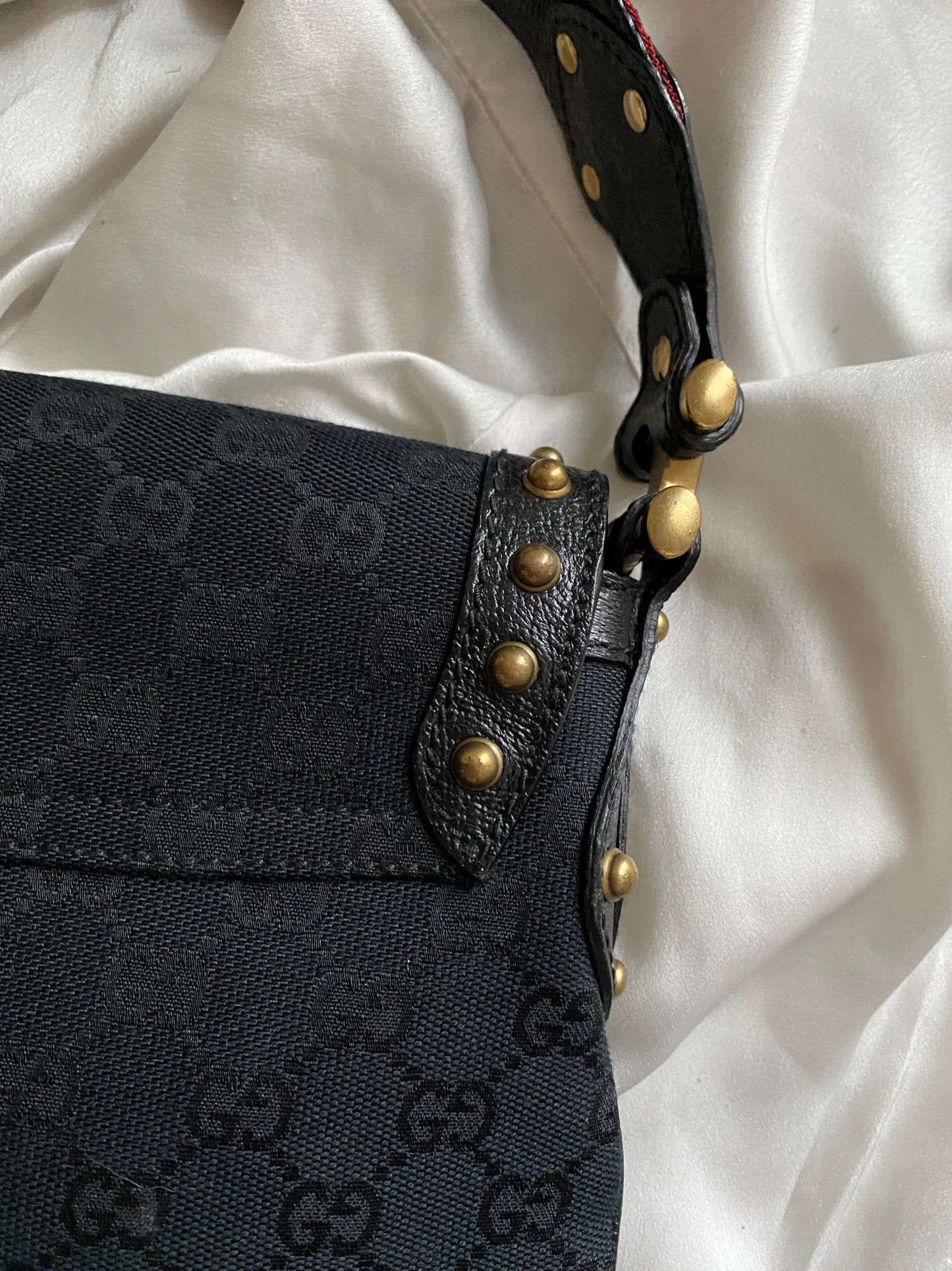 Gucci Pelham horsebit monogram nero