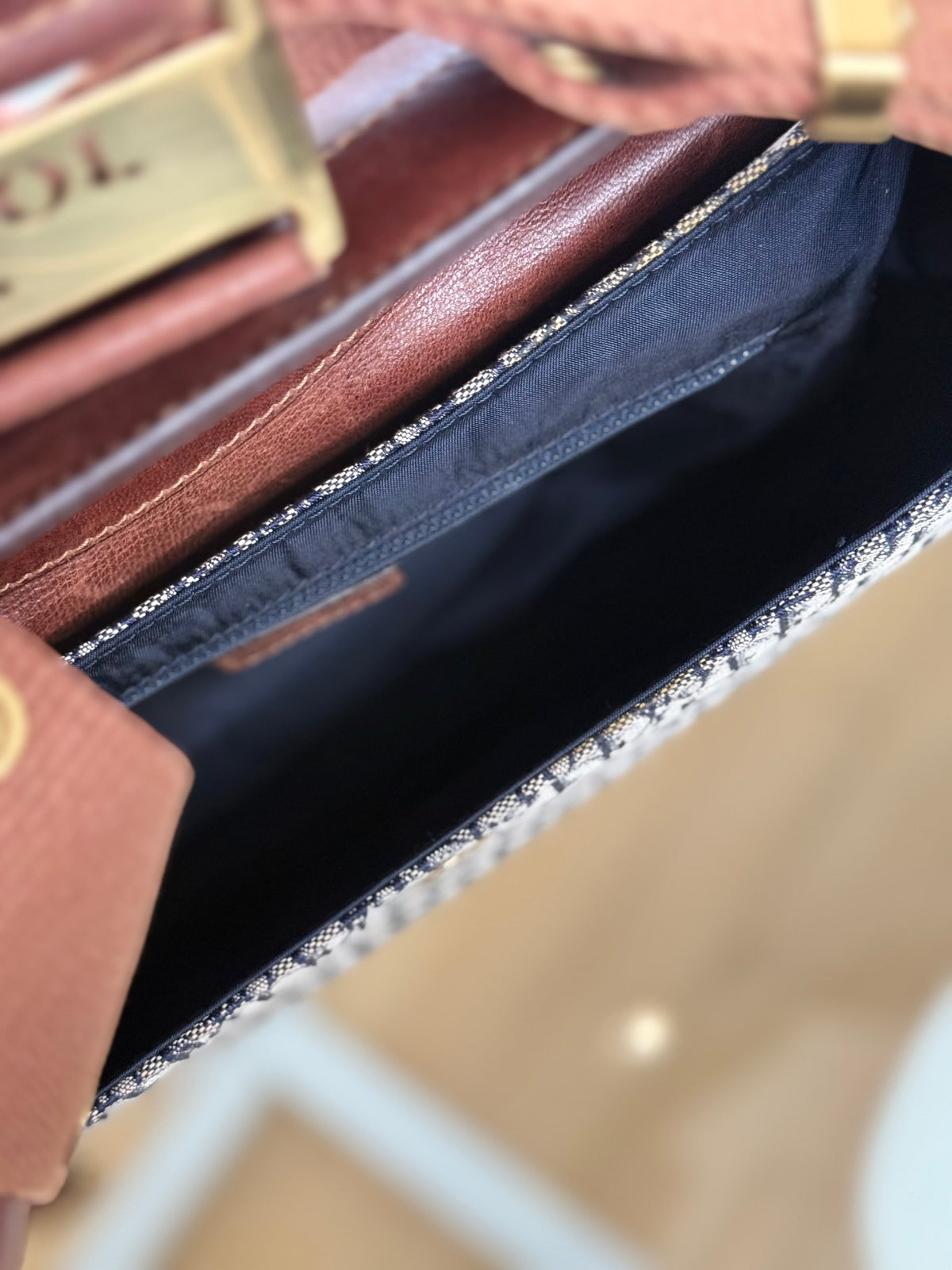 Dior columbus multipocket monogram navy