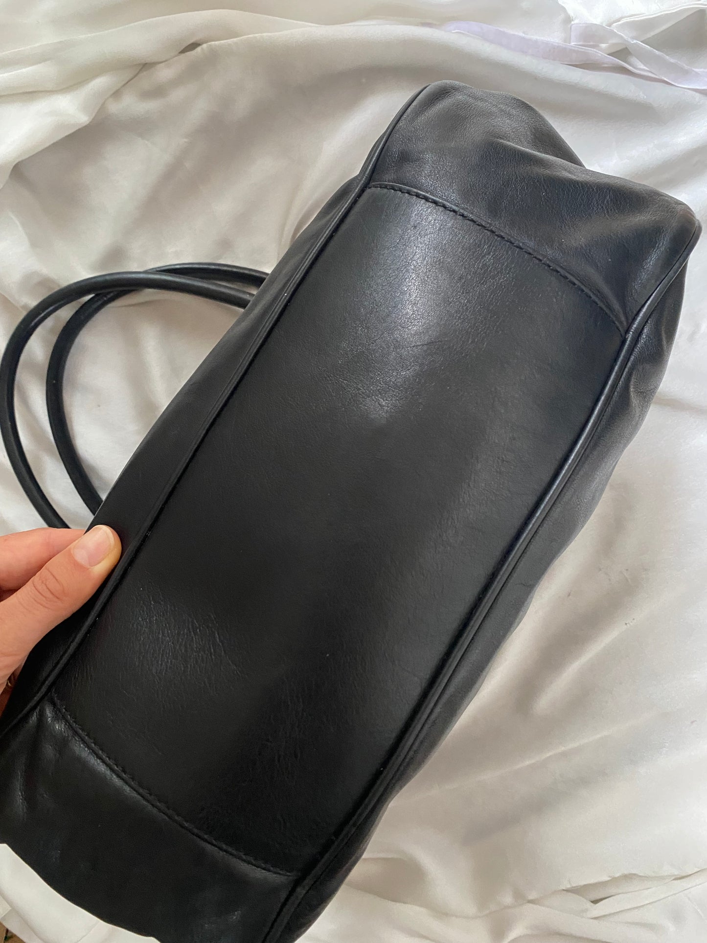 Prada Moon black leather