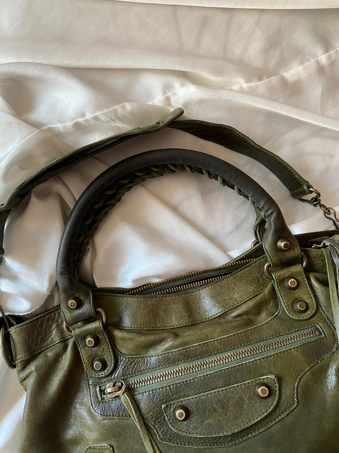 Balenciaga first olive fw 2005