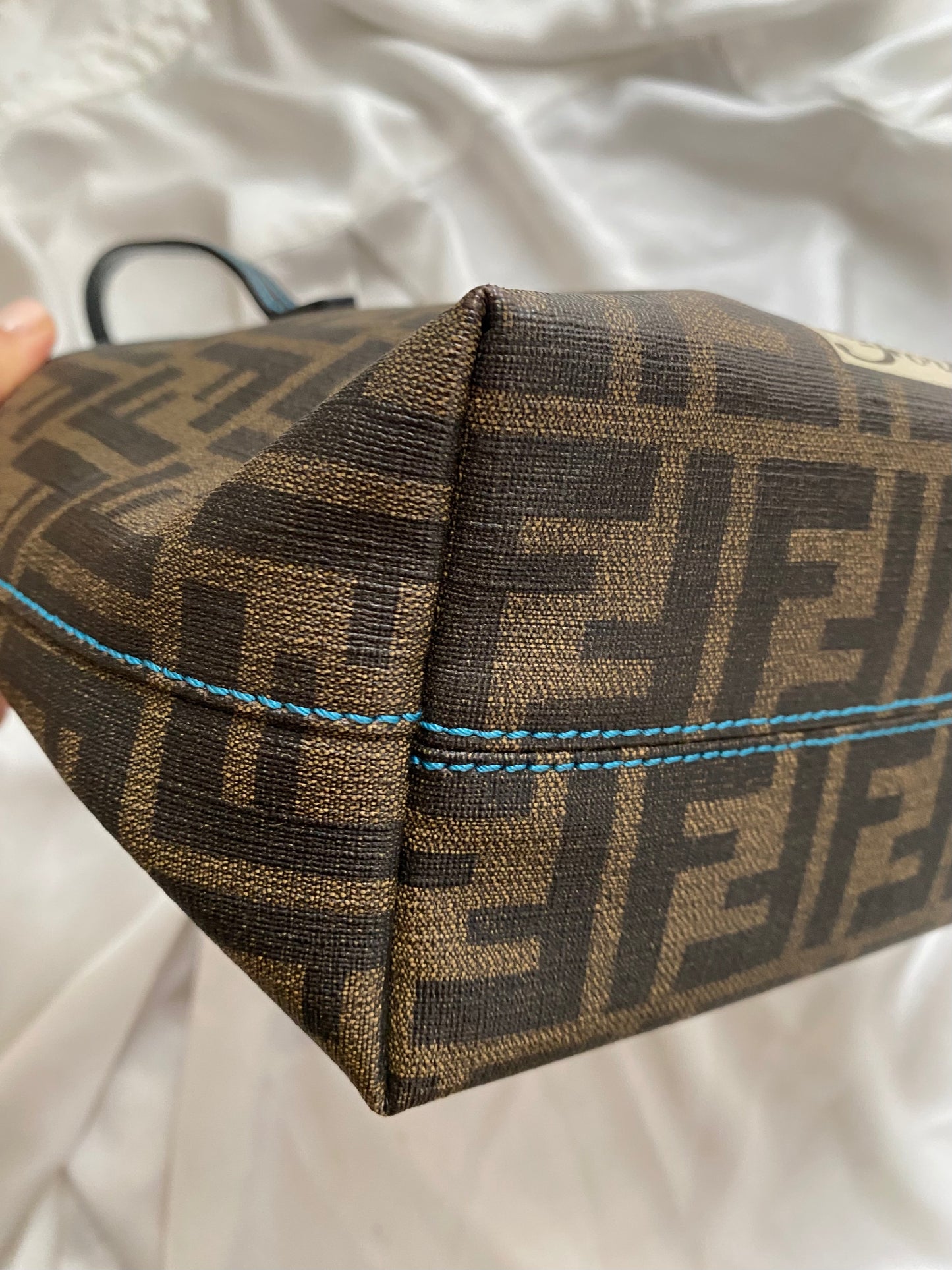 Fendi Fortune limited edition pumpkin mini tote
