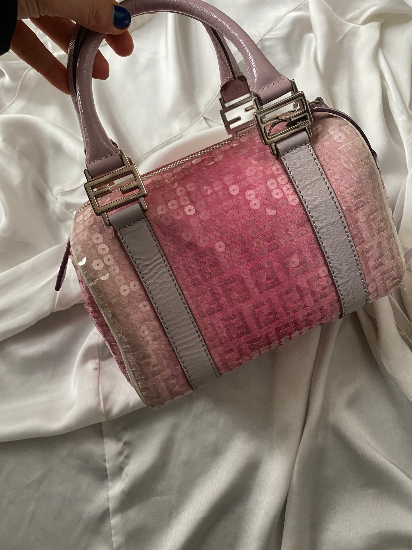 Fendi mini bag forever ombre pink