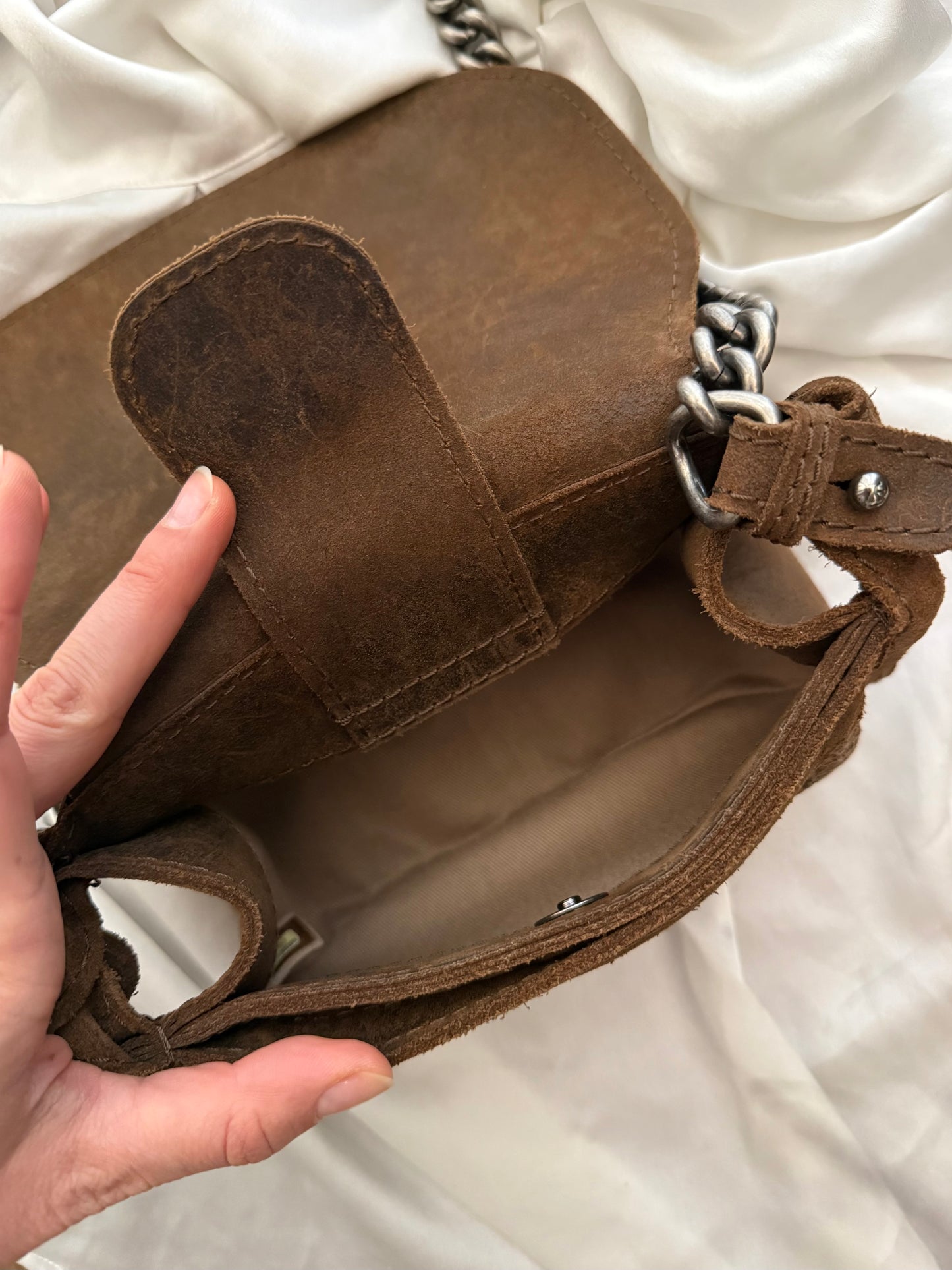 Chanel Paris-Edinburg Mini Highlander Messenger Bag