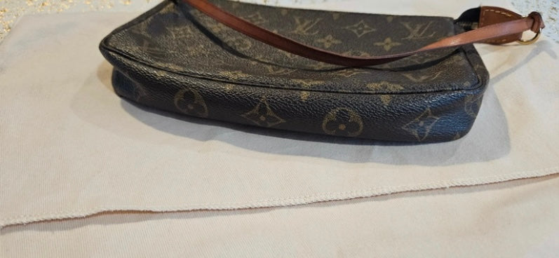 Louis Vuitton accessory clutch bag with dustbag