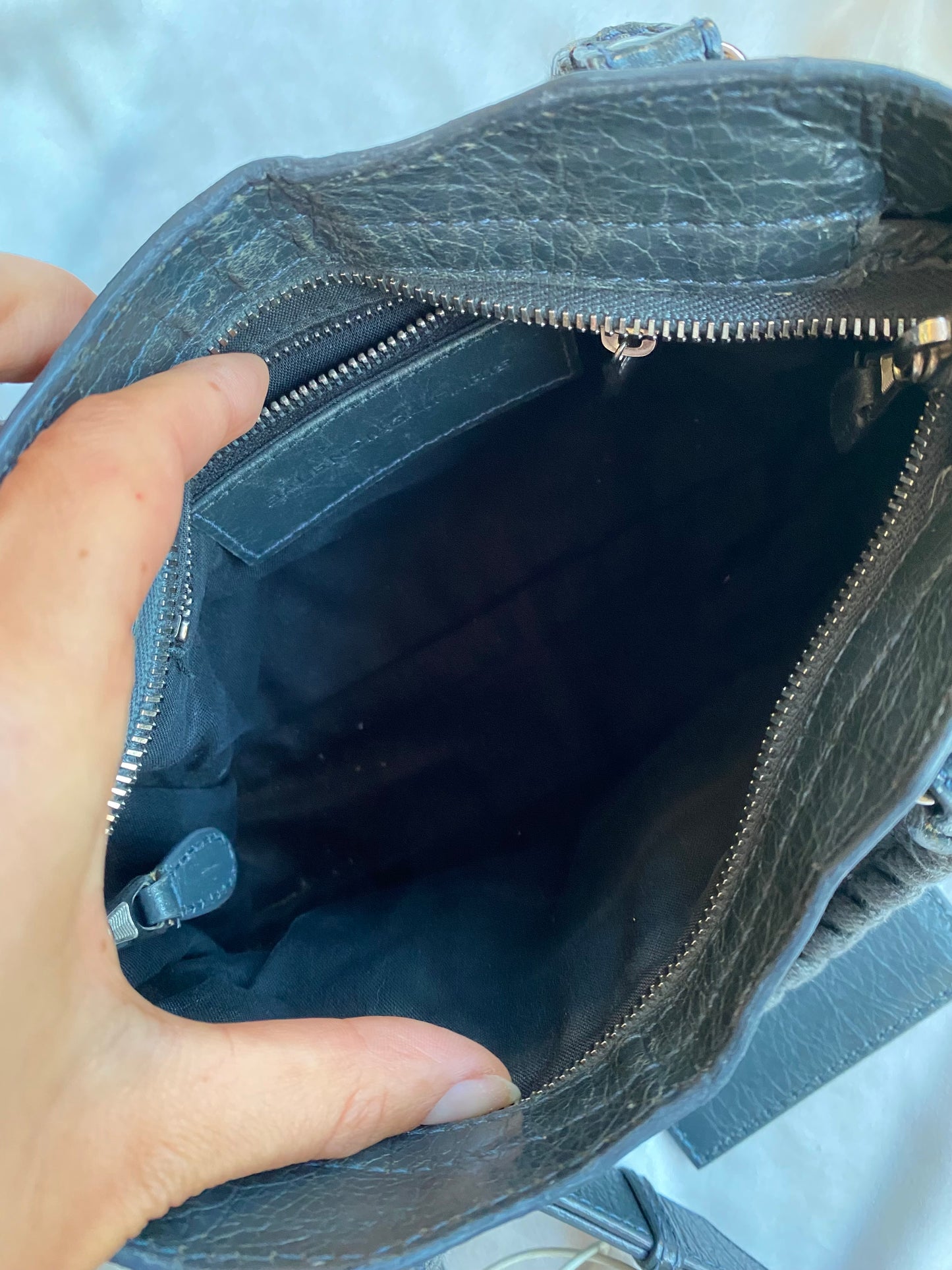 Balenciaga mini city anthracite f/w 2013