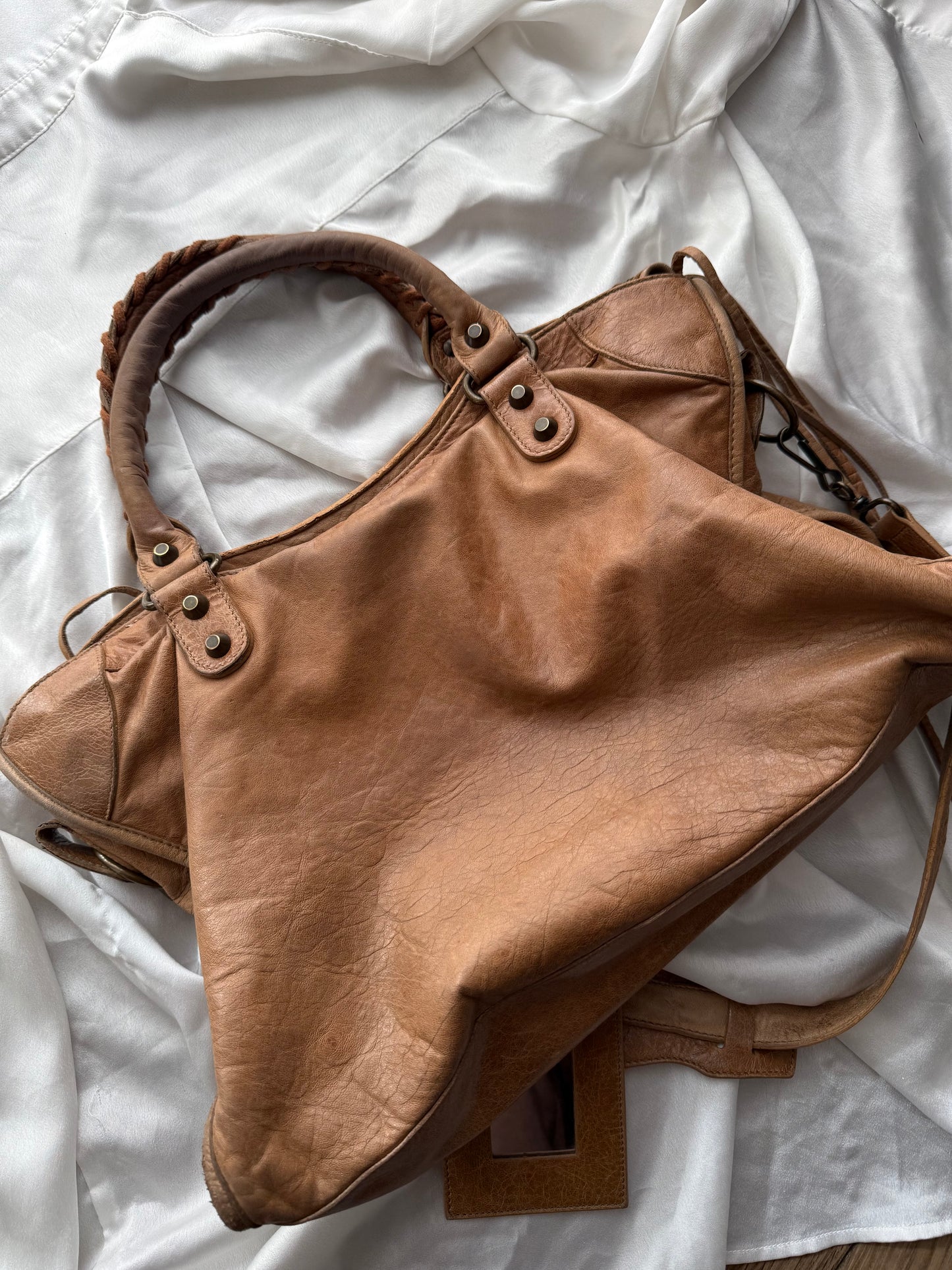 Balenciaga city caramel classic hw f/w 2005