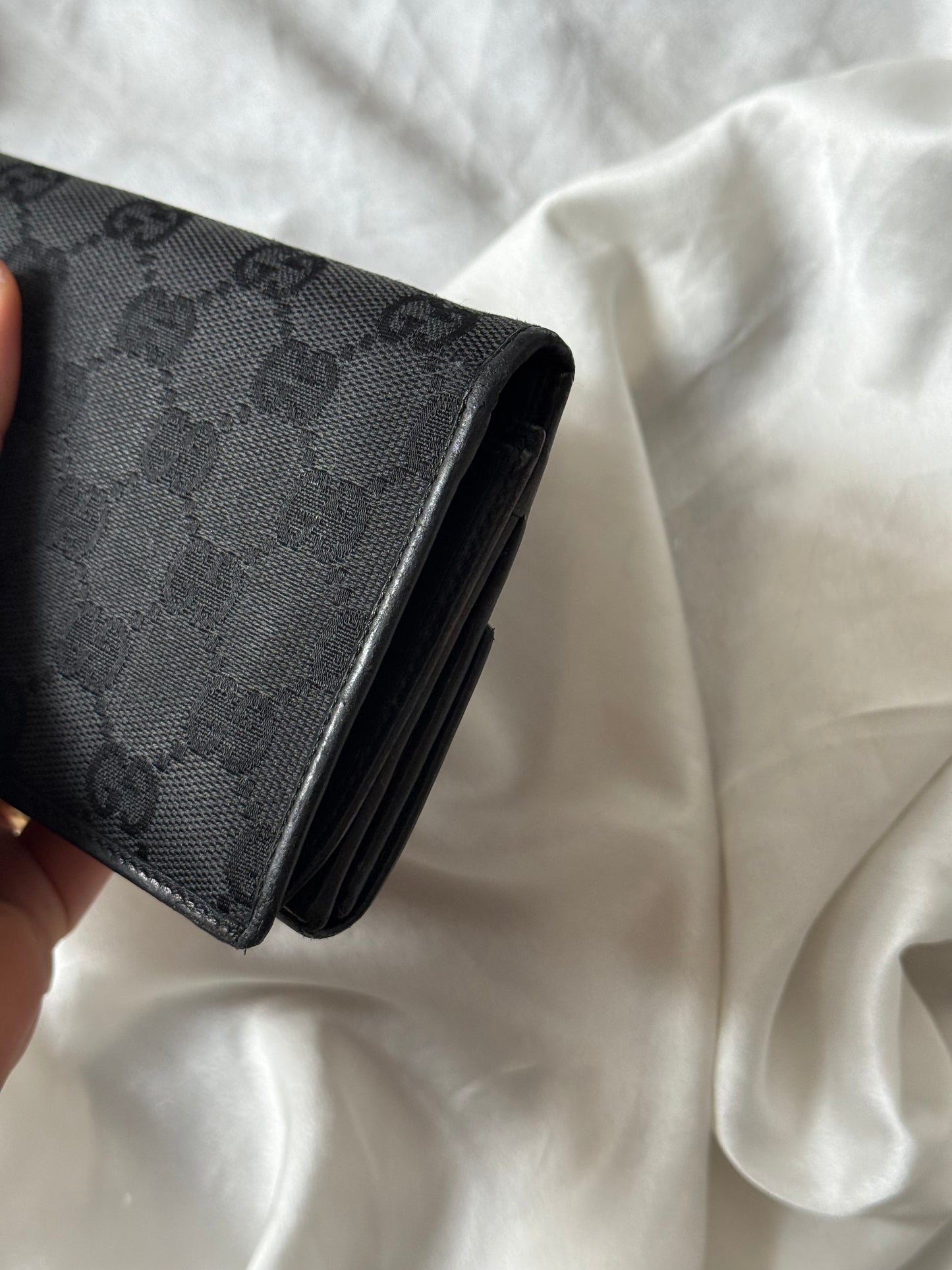 Gucci portafoglio monogram black