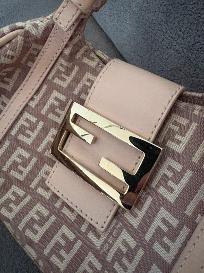 Fendi mini sporty croissant powder