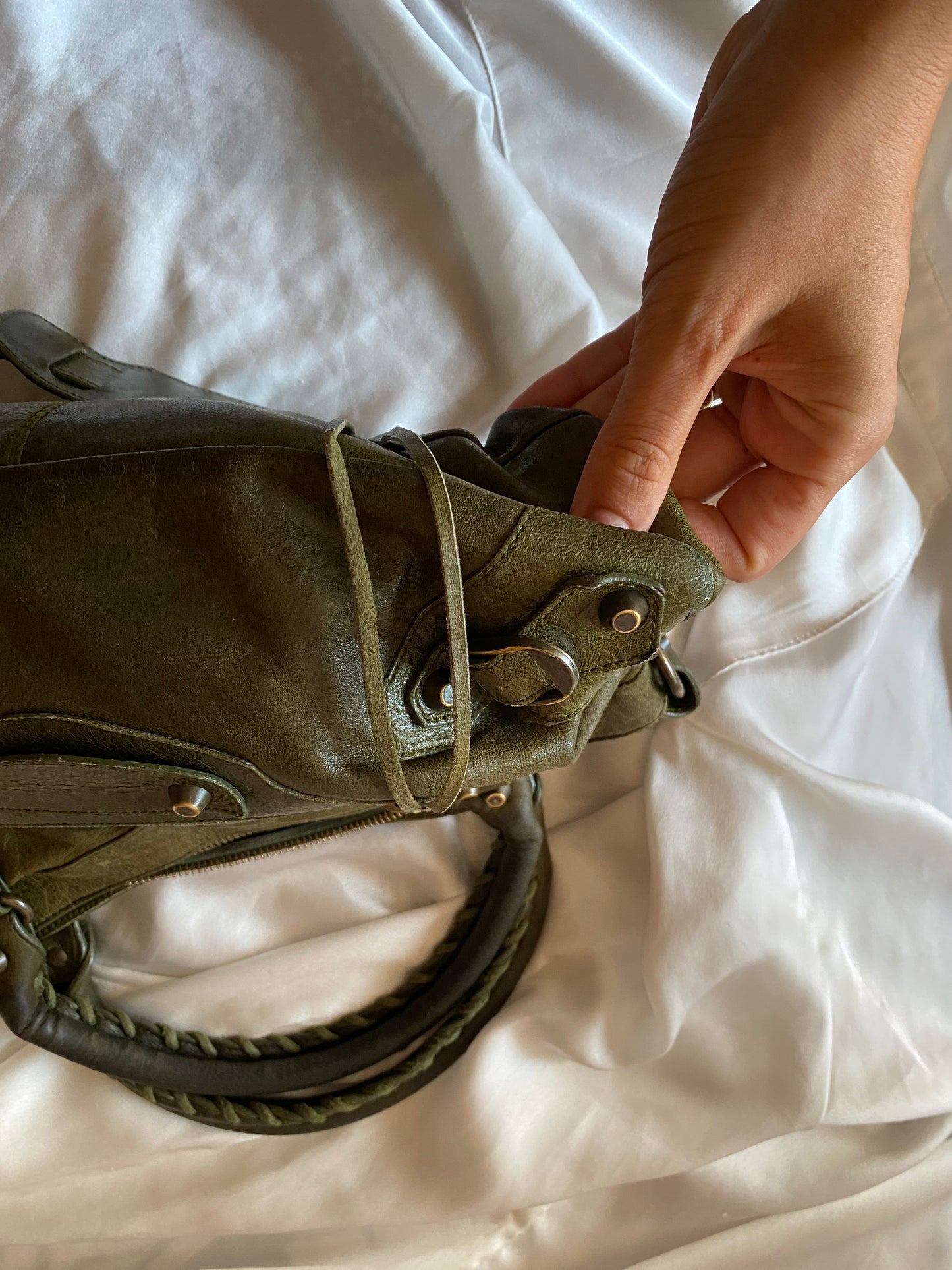 Balenciaga first olive fw 2005