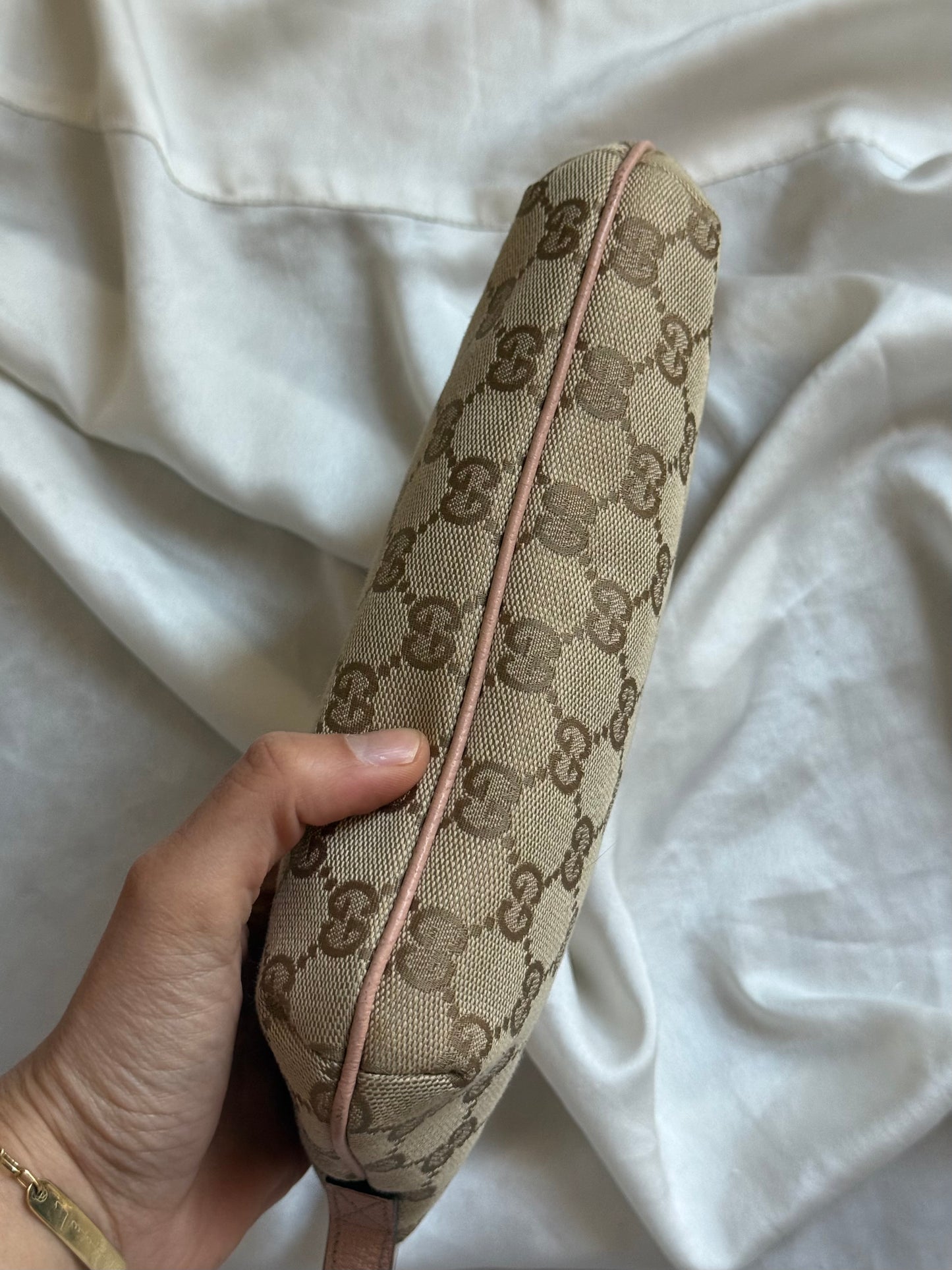 Gucci pretty boat rosa pelle liscia
