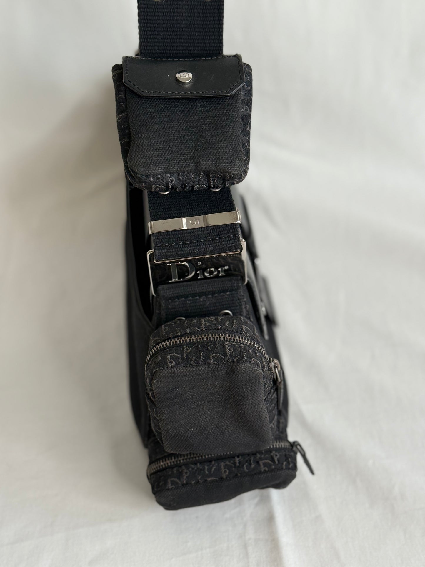 Dior columbus multipocket black monogram