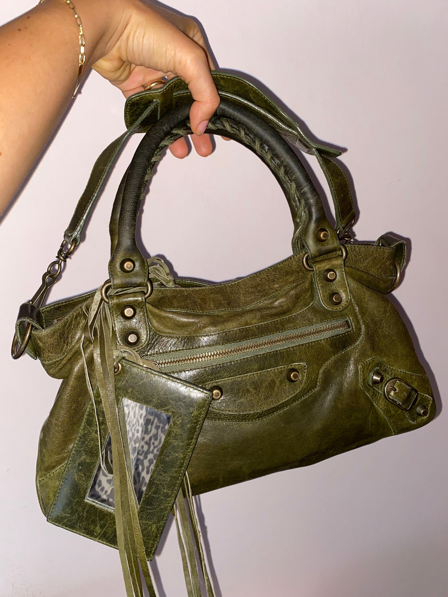 Balenciaga first olive fw 2005