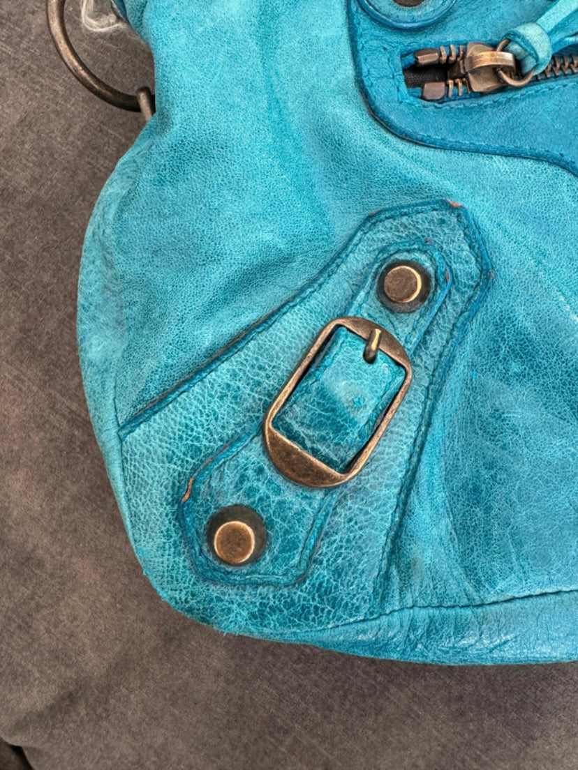 Balenciaga first turquoise ss 2005