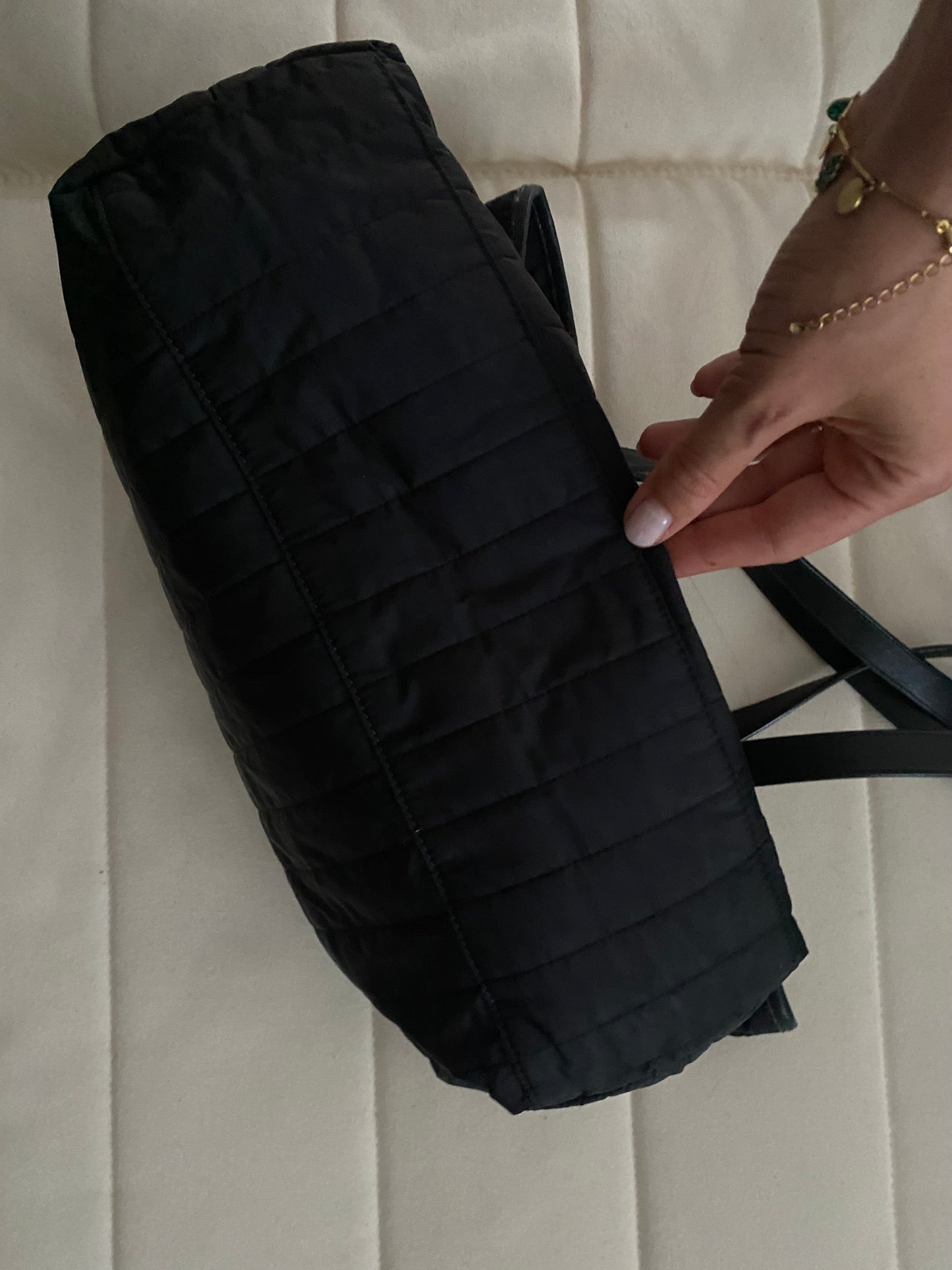 Prada matelassé tote