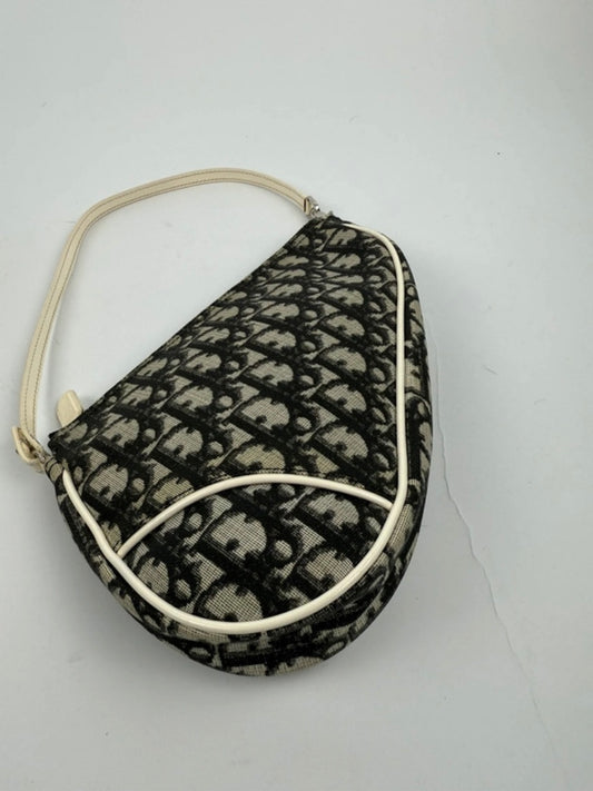 Dior mini saddle monogram