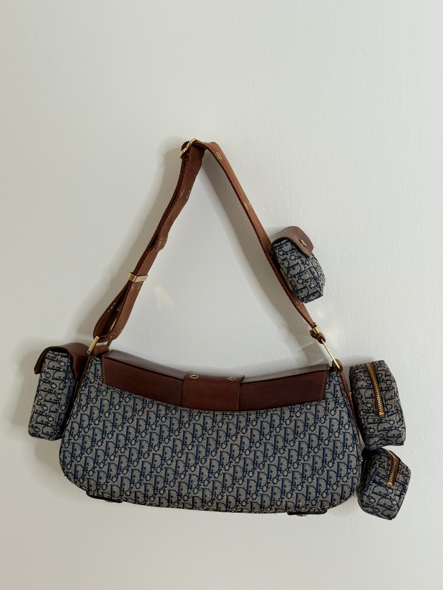 Dior columbus multipocket monogram navy
