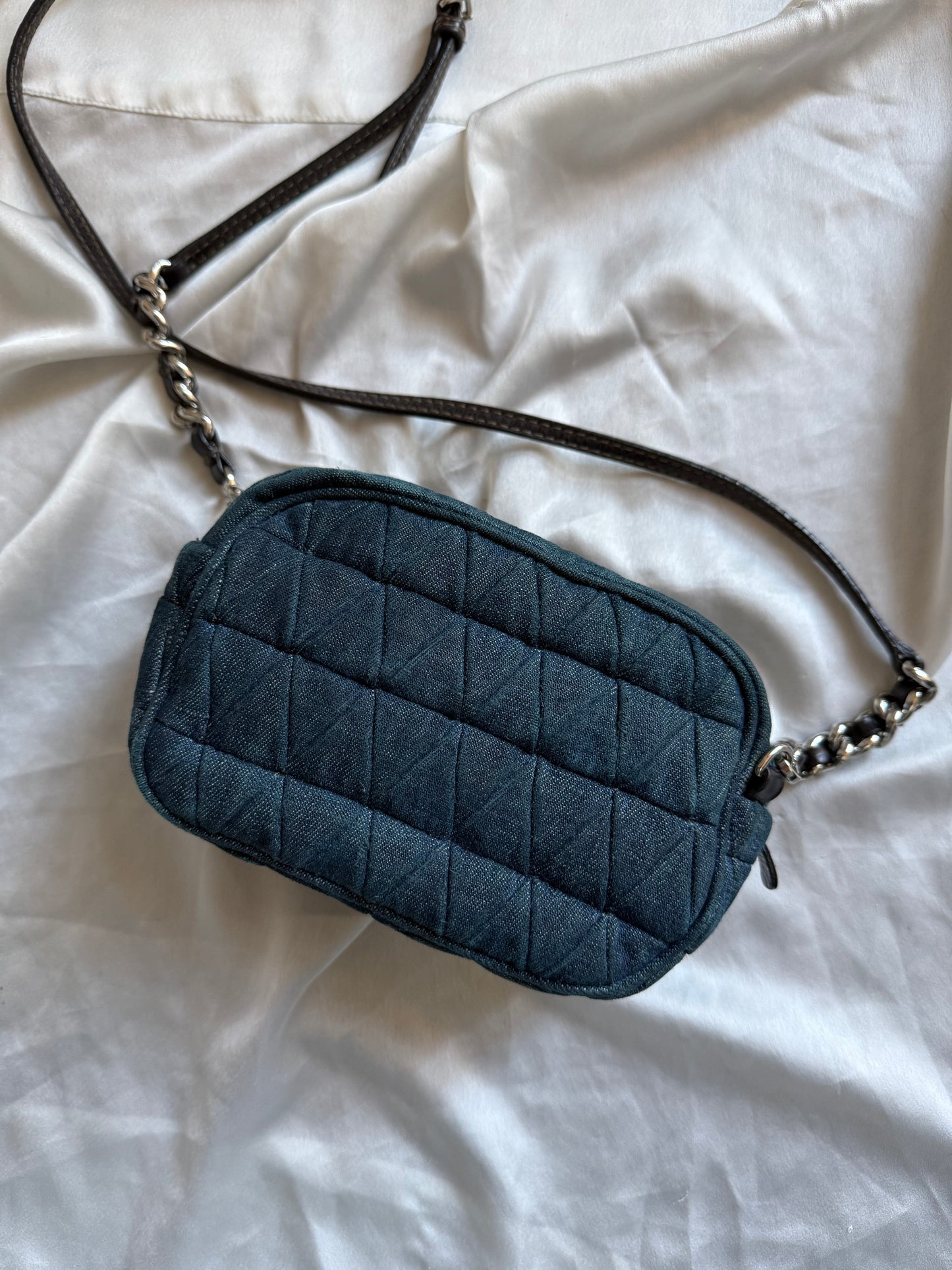 Miu Miu pochette denim
