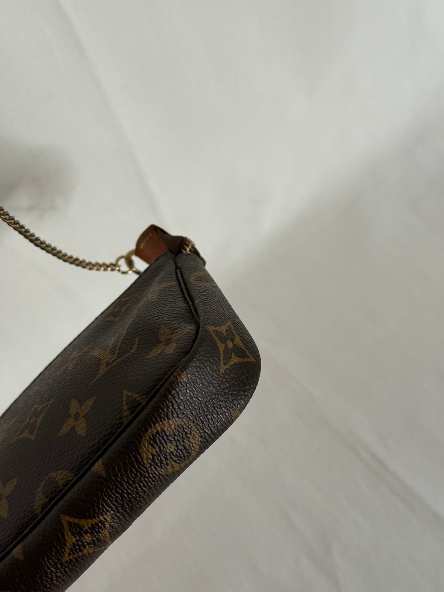 Louis Vuitton mini monogram accessory clutch bag