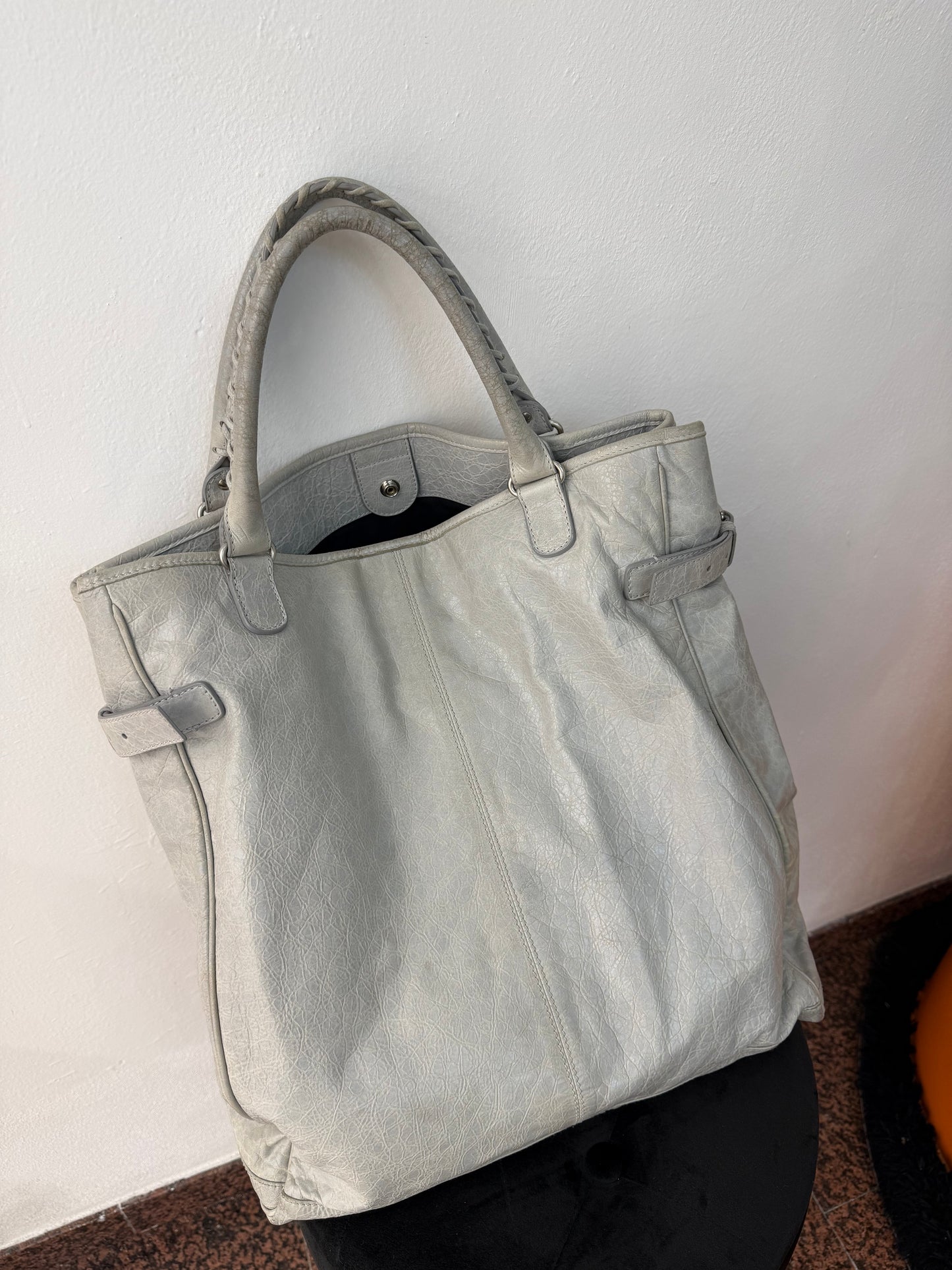 Balenciaga cube pocket argent f/w 2008