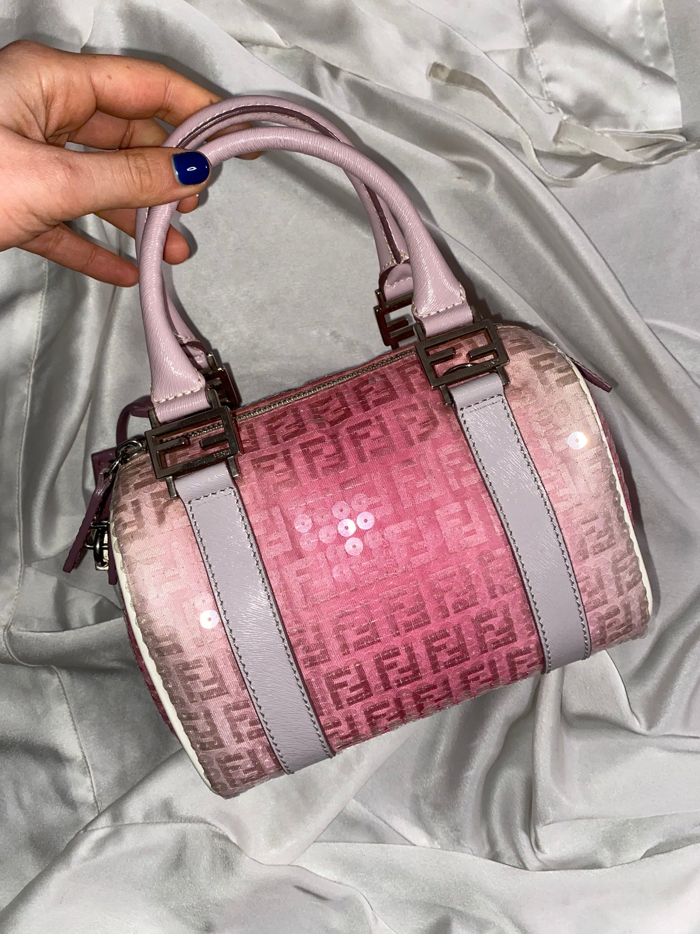 Fendi mini bag forever ombre pink