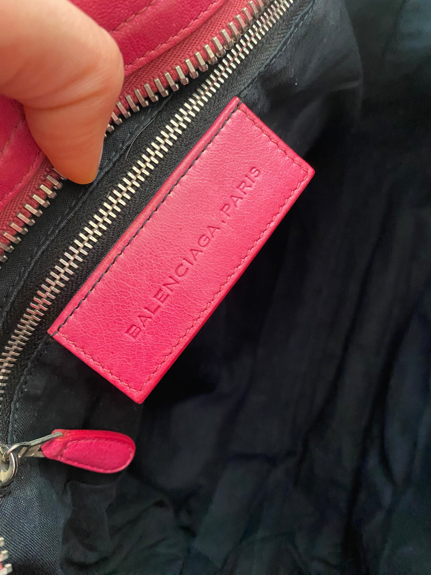 Balenciaga classic city sorbet pink