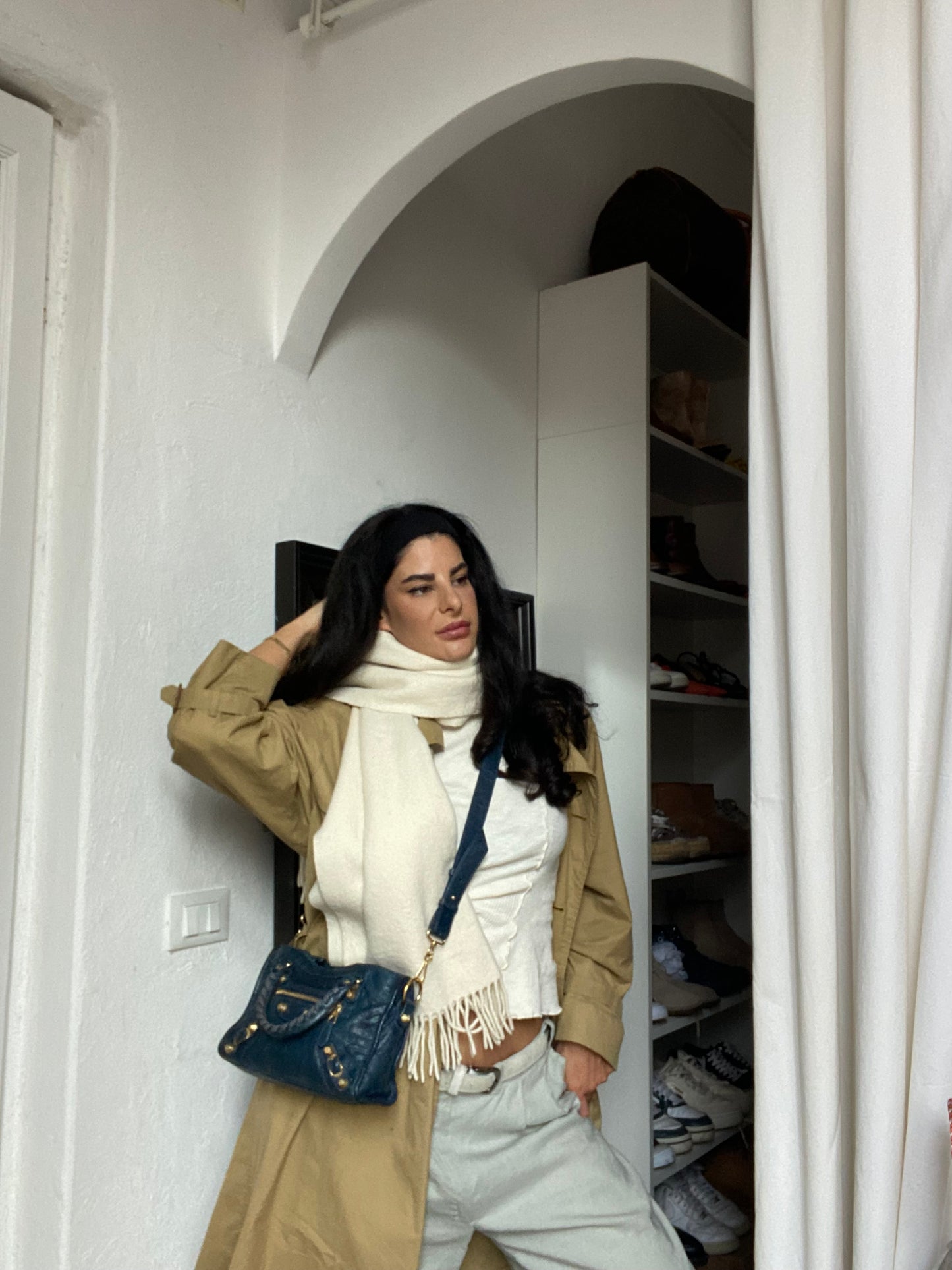 Balenciaga mini city bleu mineral s/s 2013