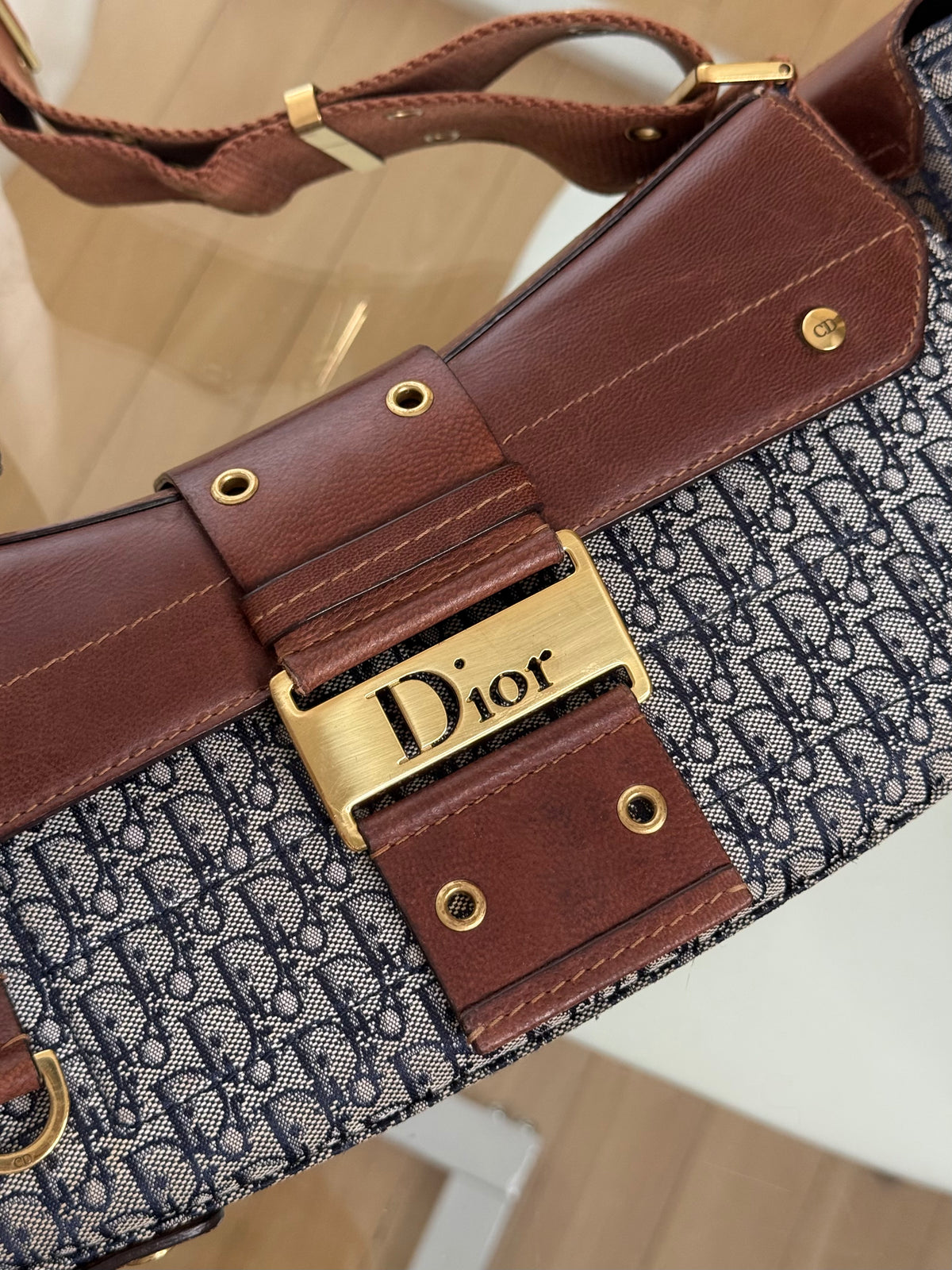Dior columbus multipocket monogram navy
