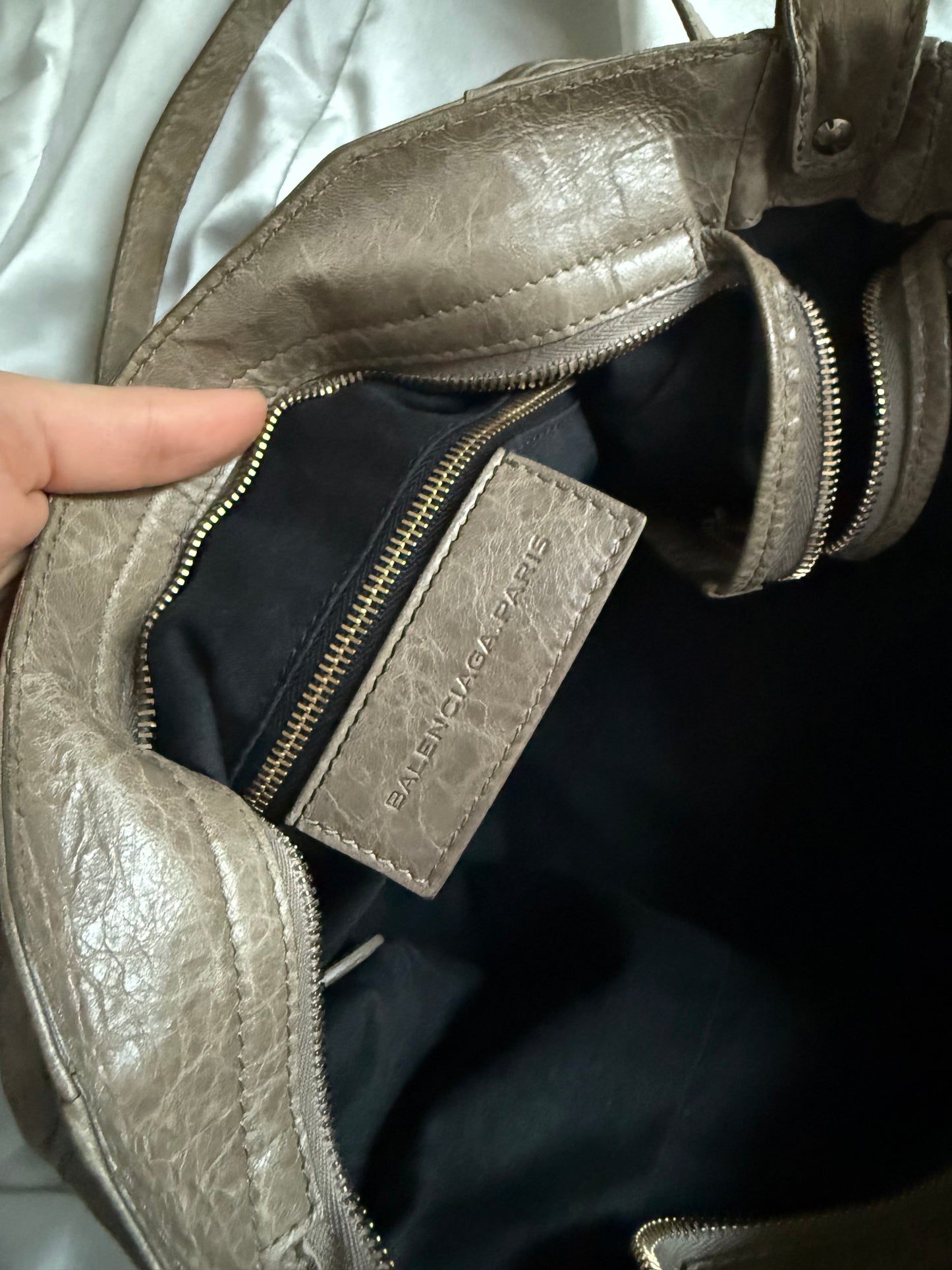 Balenciaga Velo gris poivre s/s 2012