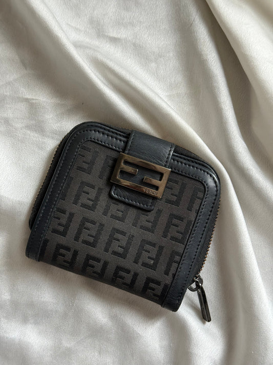 Fendi portafoglio zucchino small rounded