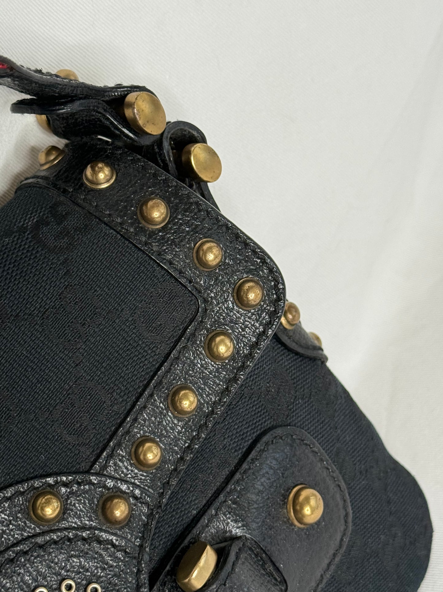 Gucci Pelham horsebit monogram black