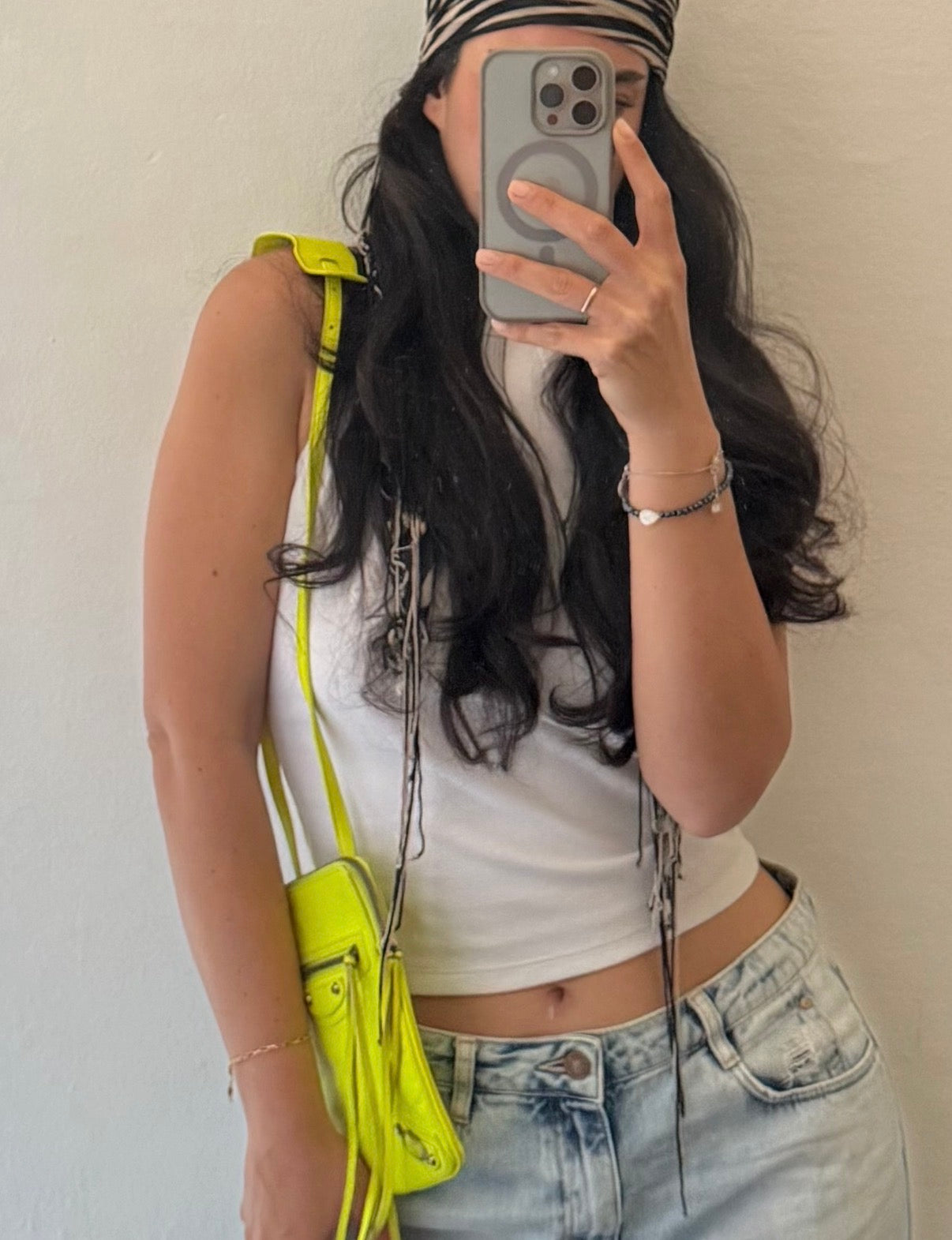 Balenciaga phone holder fw 2016 neon