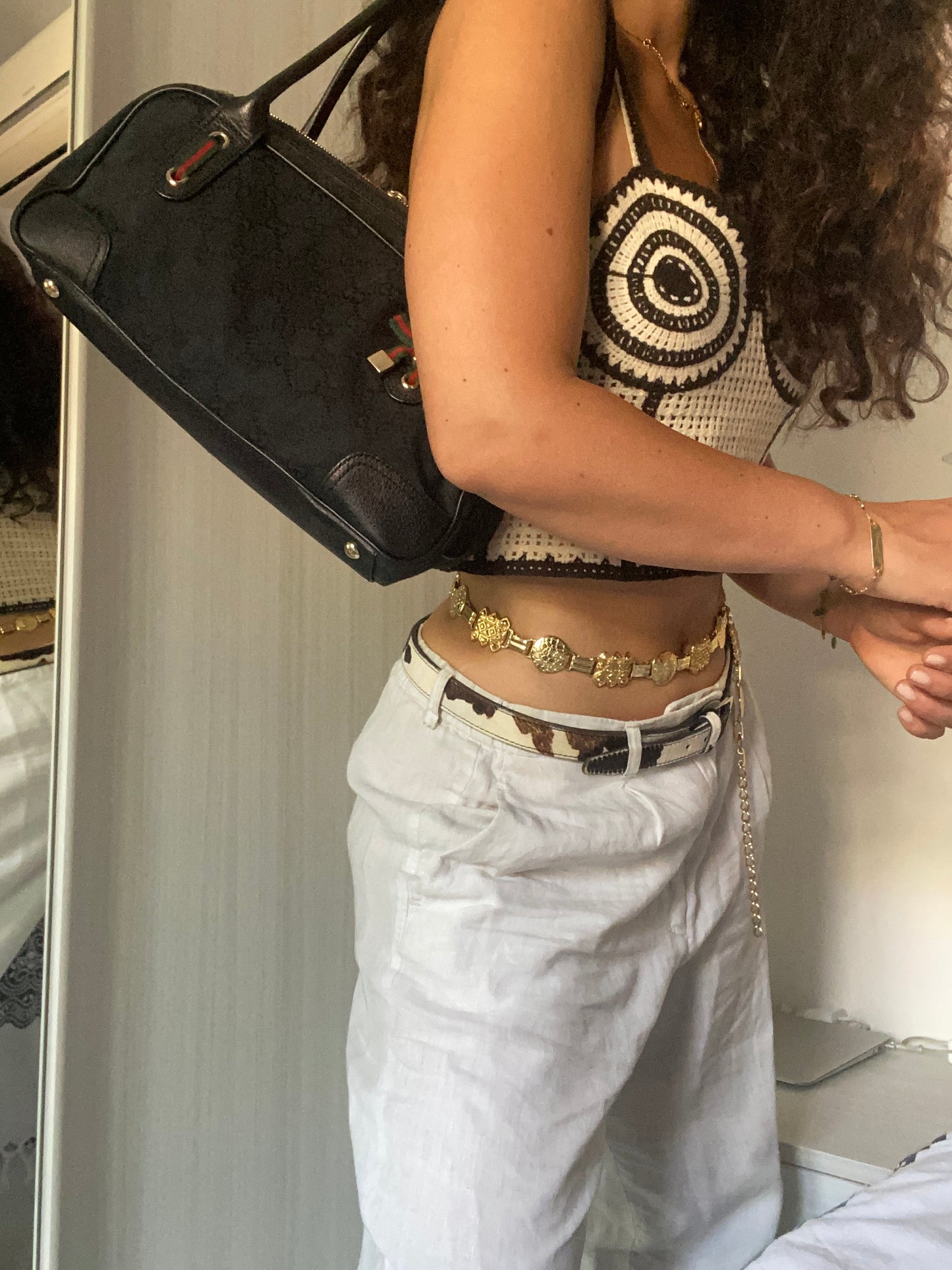 Gucci Princy monogram black