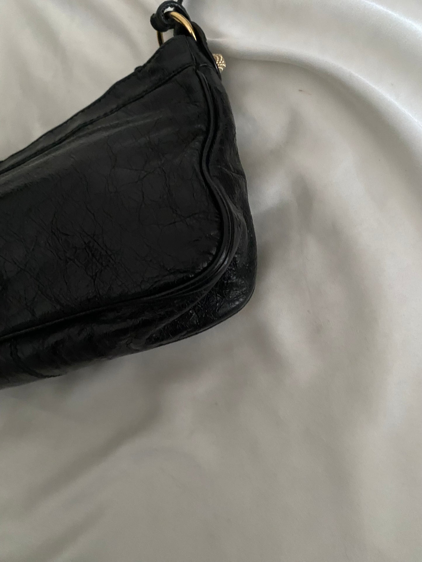 Balenciaga hip bag black