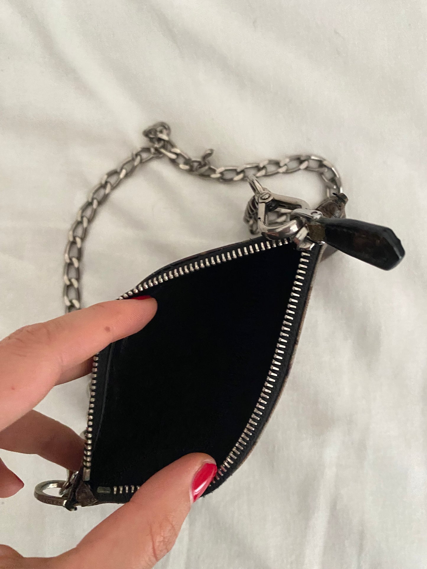 Prada mini camouflage clutch bag