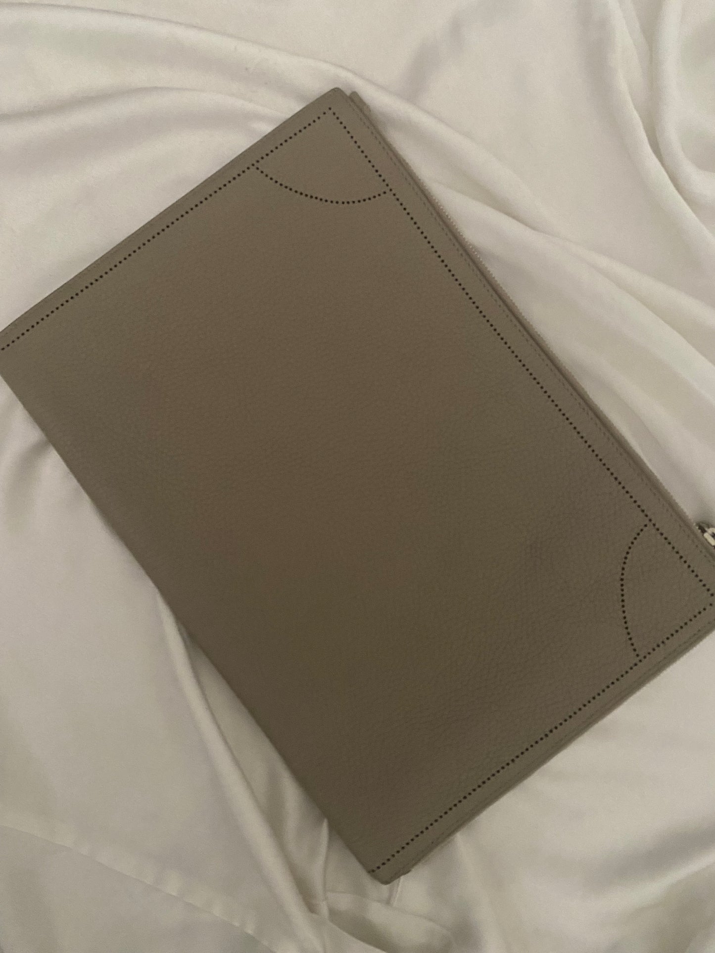 Balenciaga City blackout clutch bag