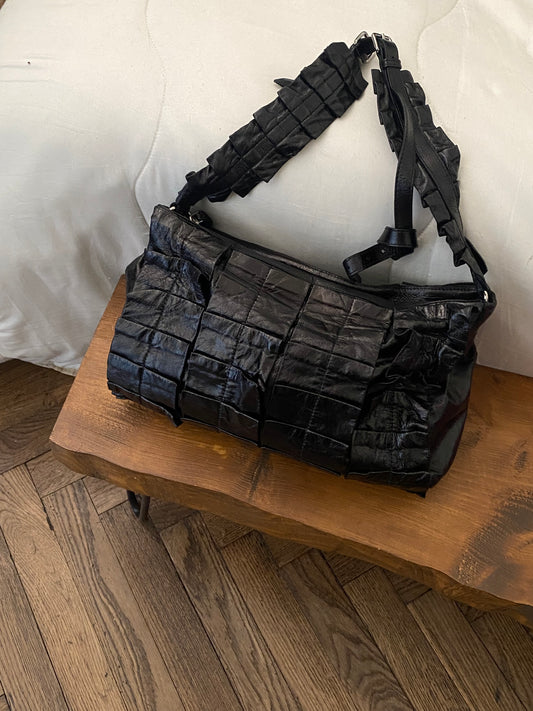 Miu miu wavy black bag