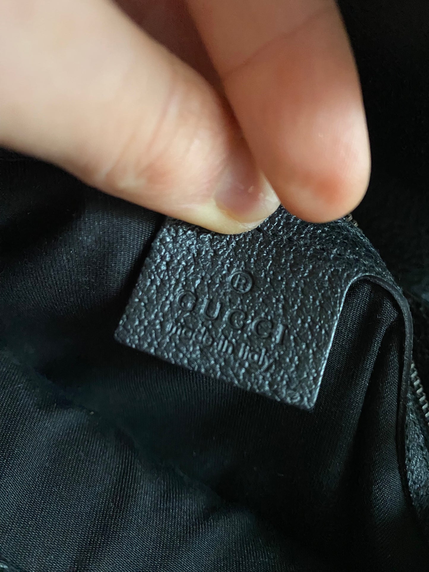 Gucci Pelham horsebit monogram nero