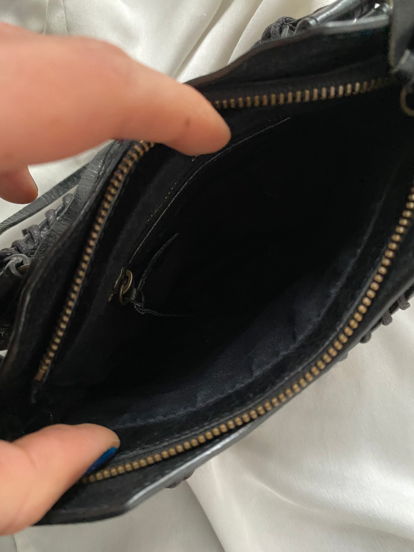 Balenciaga mini city classic chevre