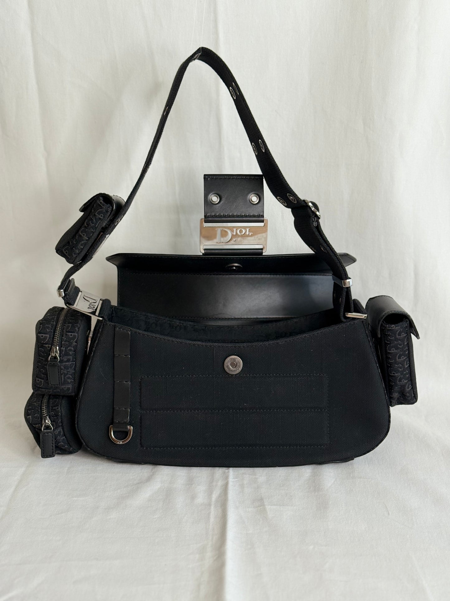 Dior columbus multipocket black monogram