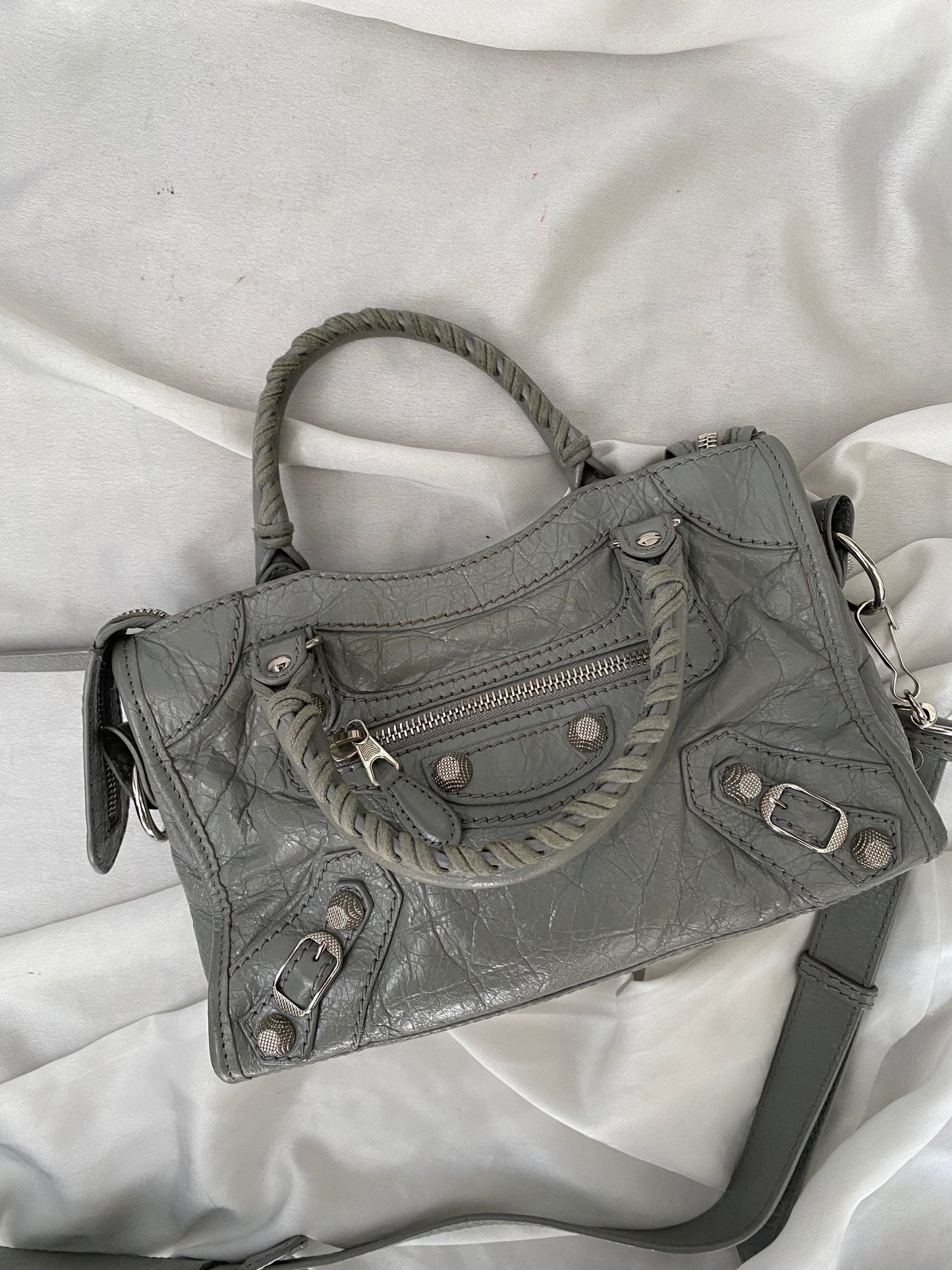 Balenciaga mini city gris s/s 2020